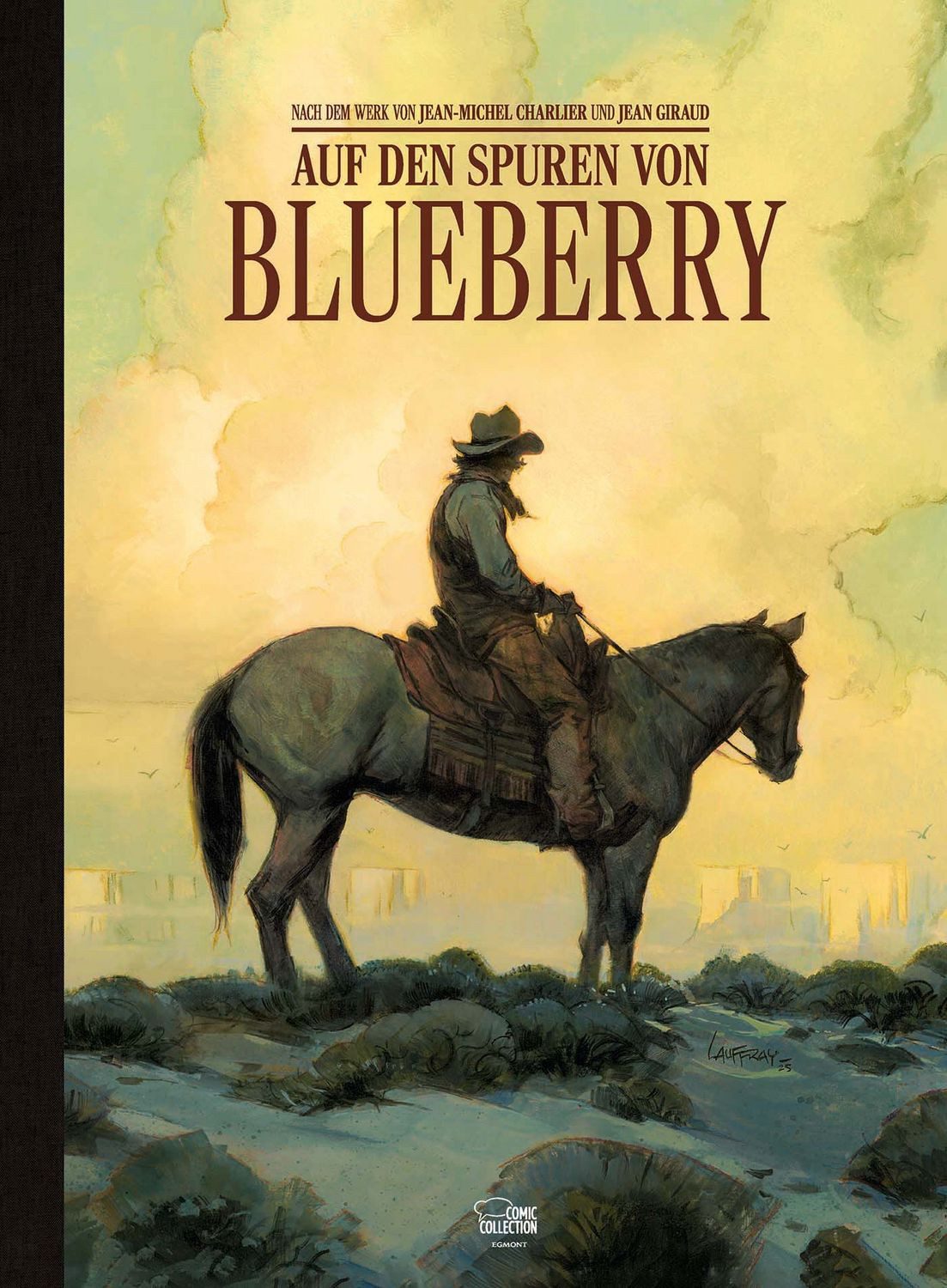 Cartoon Auf den Spuren von Blueberry Mathieu Lauffrey