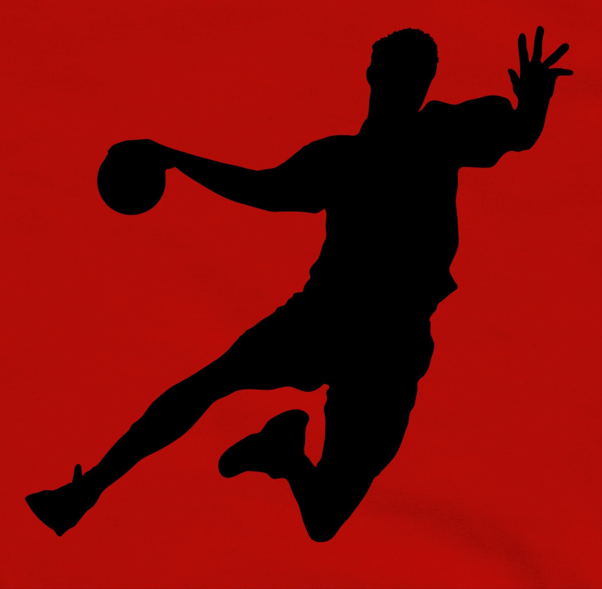 Shirtracer Hoodie Handballer I Geschenk Handballer I Handball Geschenke Kinder Sport Kleidung