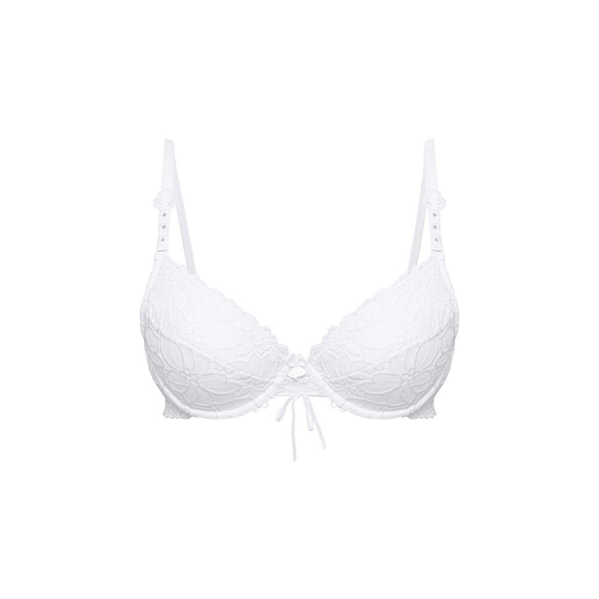 Róza Push-up-BH Róza - RZ Damaris push - up bra white - (70B,70C,75D,80B,80