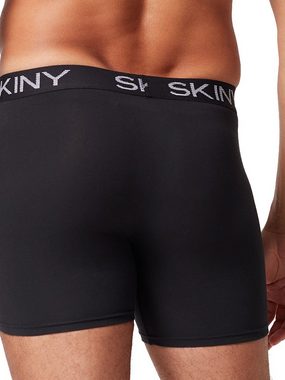 Skiny Retro Pants Herren Pant long leg 2er Pack Cotton Multipack (Packung, 2-St) biologisch abbaubar