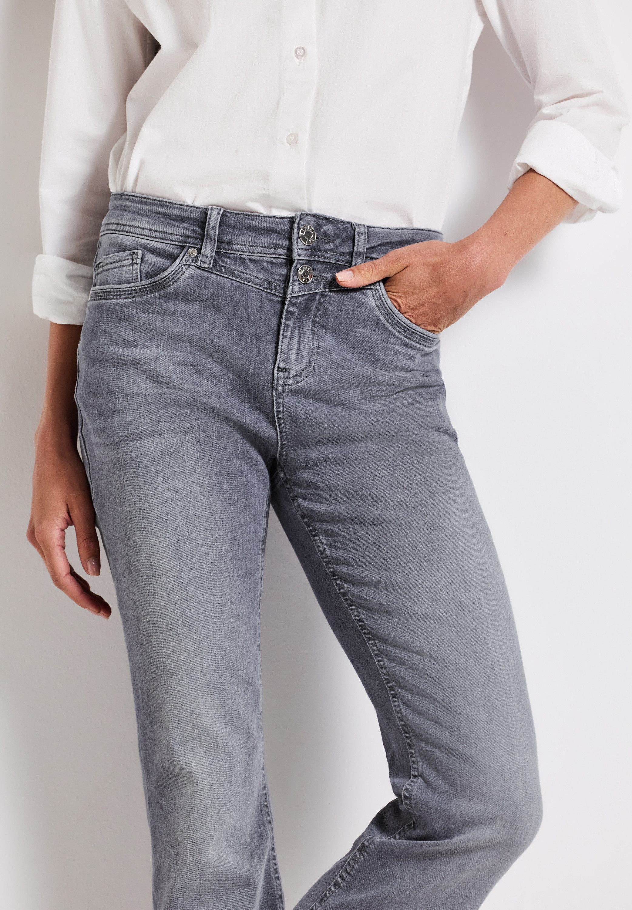 STREET ONE Bootcut-Jeans im 5-Pocket-Style günstig online kaufen