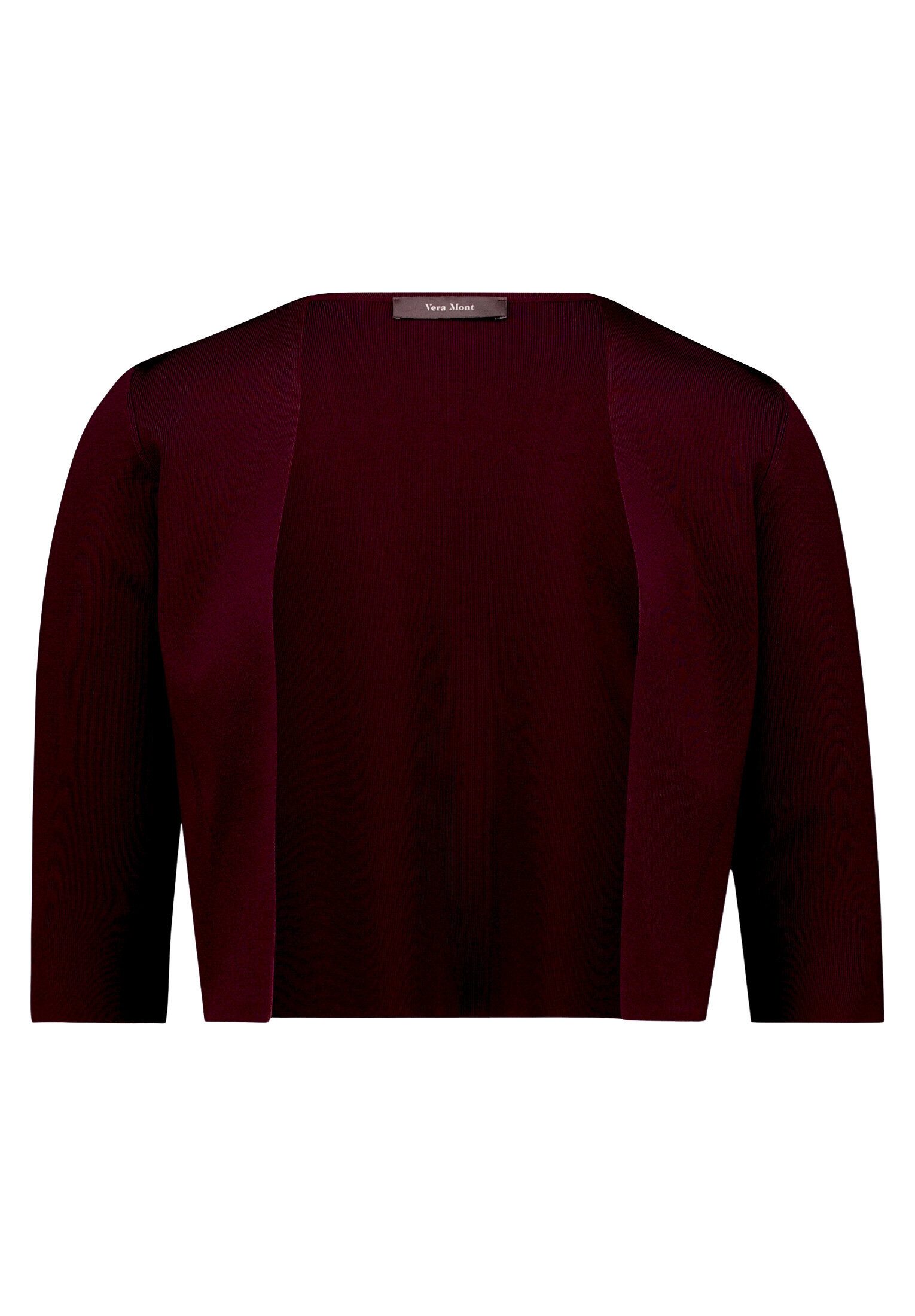 Vera Mont Strickjacke Damen langarm (1-tlg) Ärmelschlitz