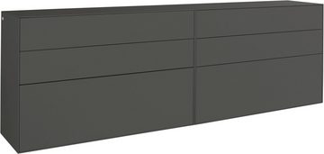 LeGer Home by Lena Gercke Sideboard Essentials (2 St), Breite: 224cm, MDF lackiert, Push-to-open-Funktion