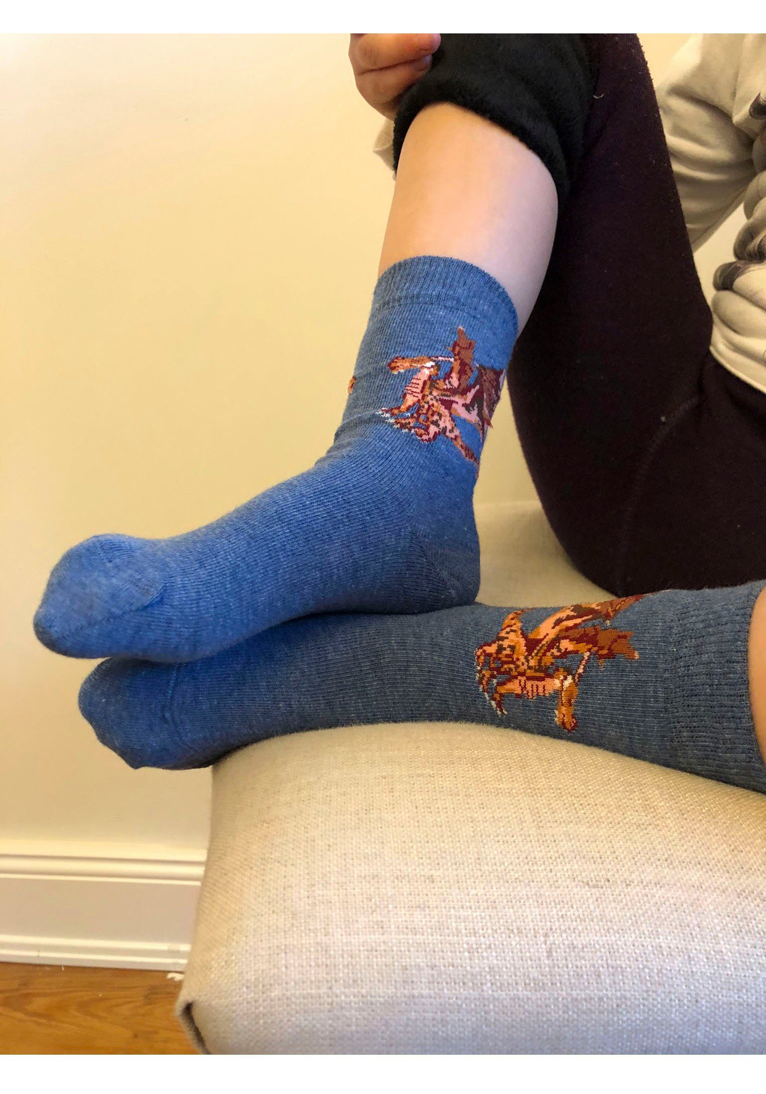 Drachen H.I.S mit unterschiedlichen (5-Paar) Motiven Socken