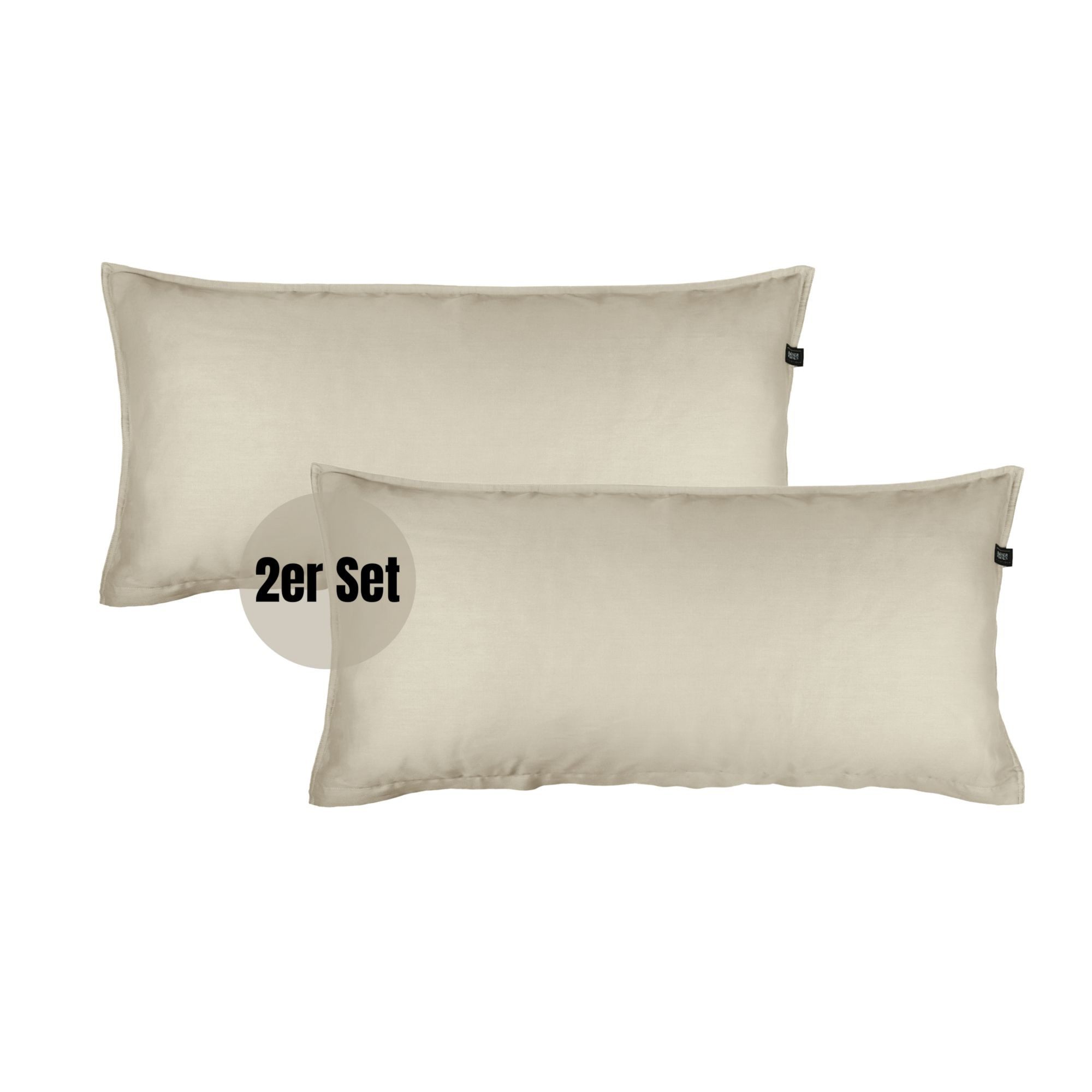 SCHÖNER WOHNEN-Kollektion Bettwäsche PLAIN Satin Bettwäsche, Baumwolle, 2 t günstig online kaufen