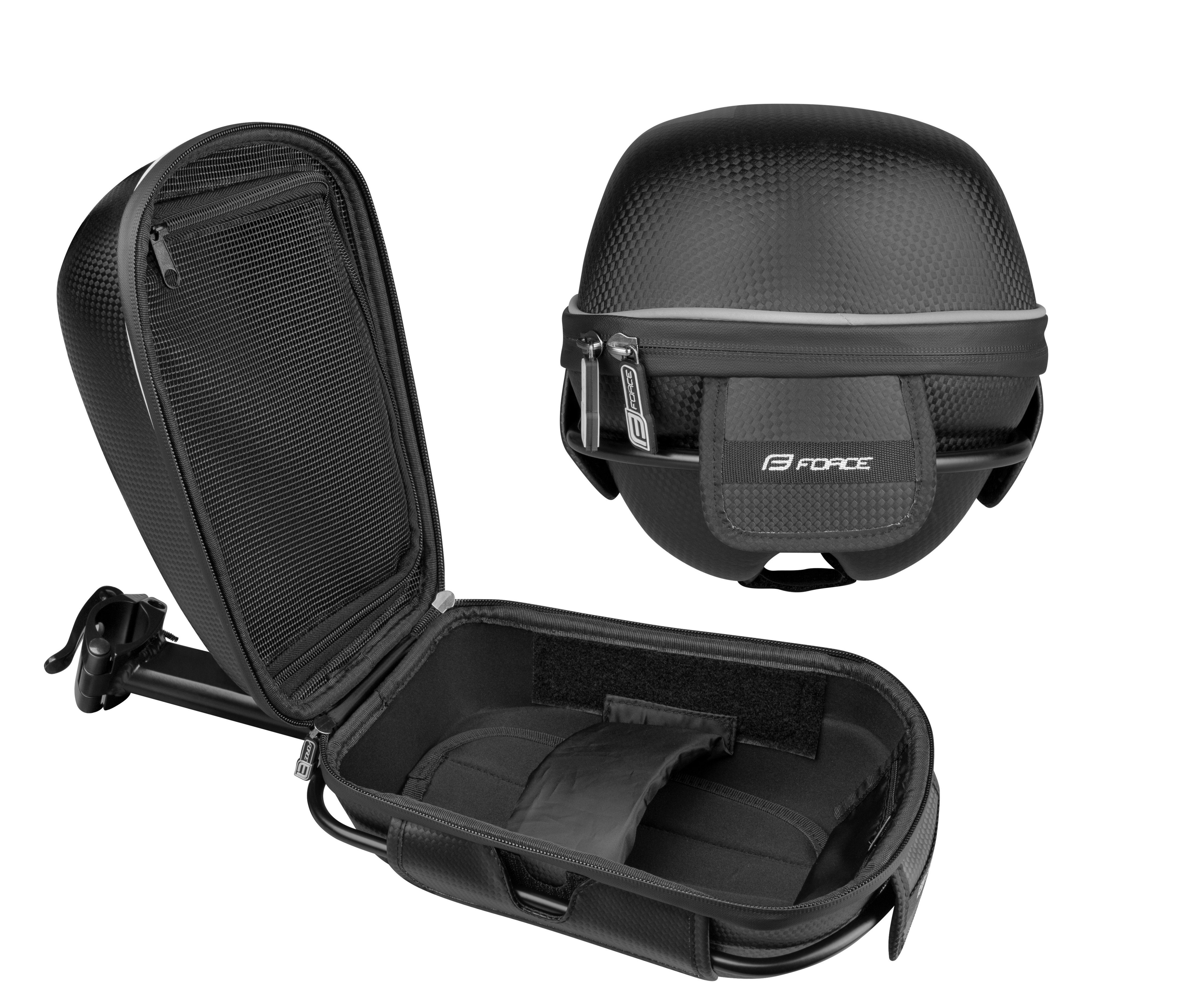 FORCE Fahrradtasche Hecktasche FORCE CRUST "Hartkoffer"