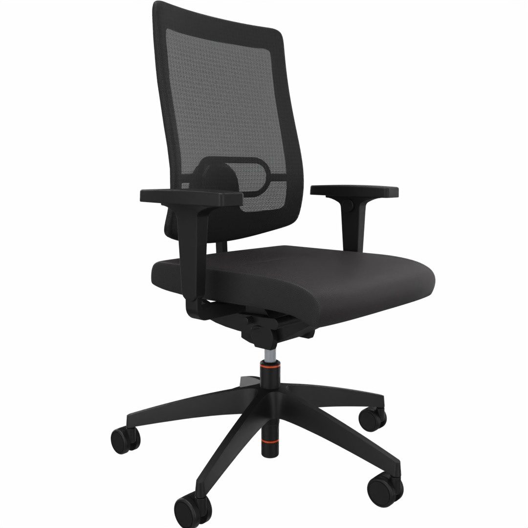 sedus Bürostuhl Black Dot Bd-122 Netzrücken, hohe Rückenlehne, ergonomisch