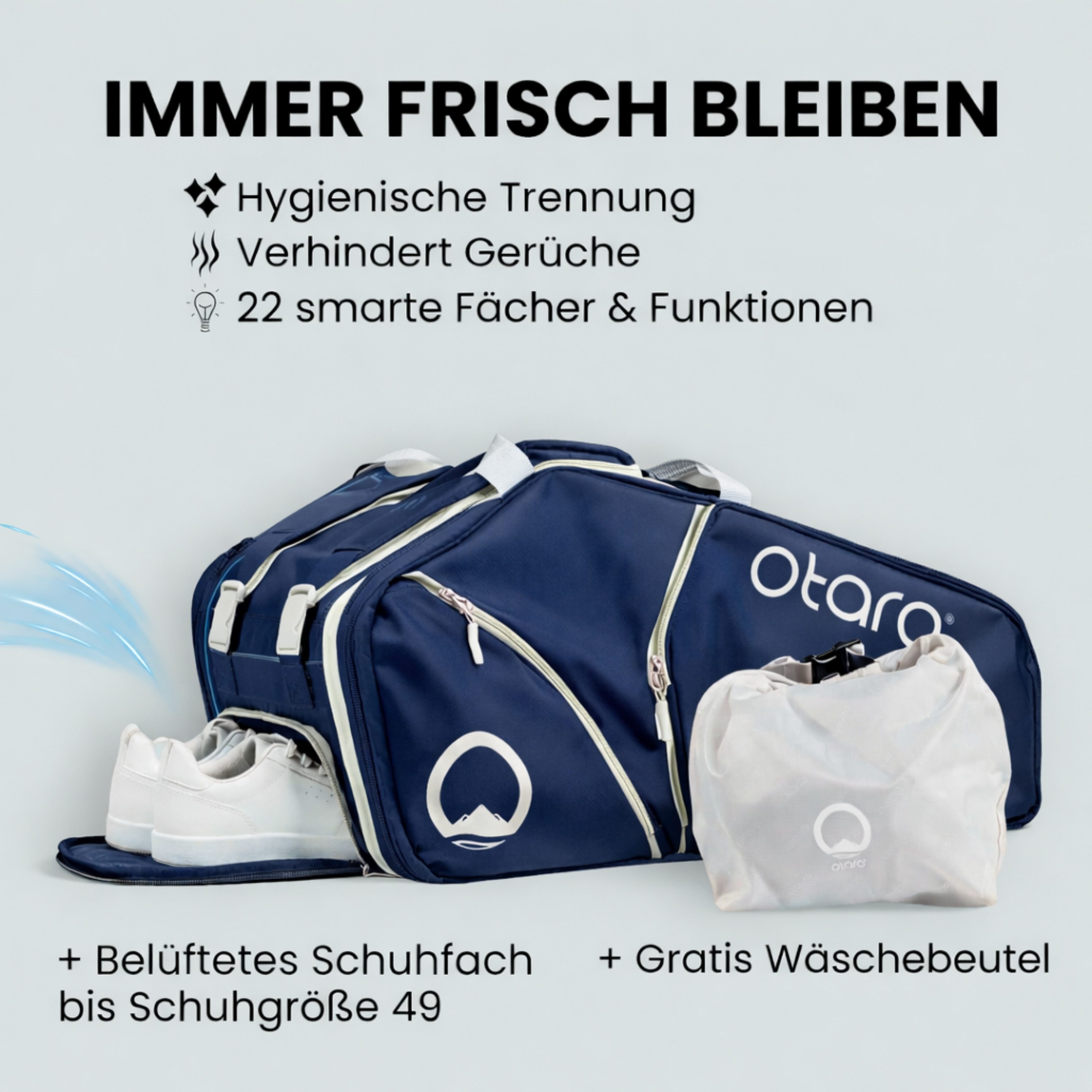 Otaro Tennistasche Tennistasche Racquet Bag, 82 Liter