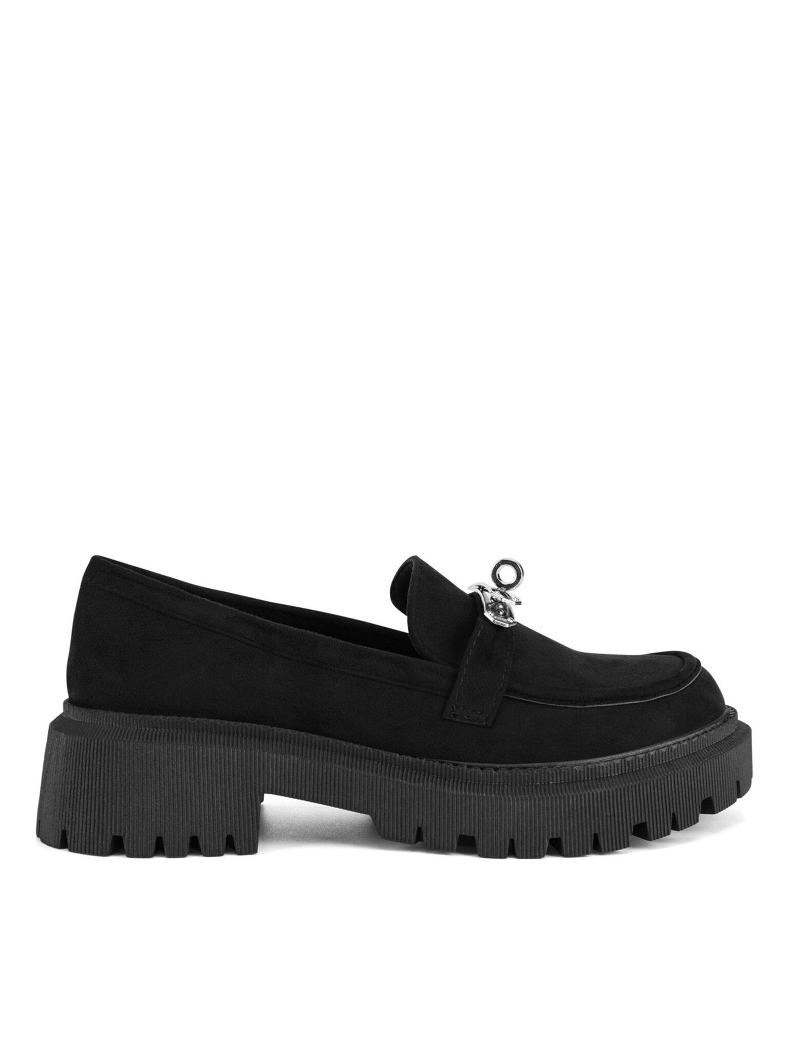 Deezee Damen-Loafers Schwarz BBT-22663-1 Mokassin