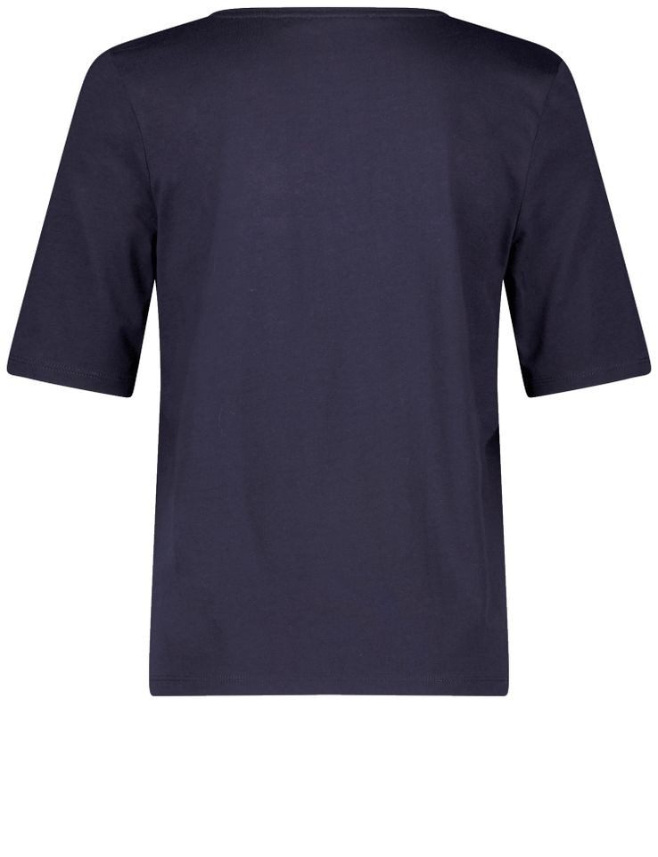Taifun T-Shirt – Kurzarmshirt mit Schmuckkette günstig online kaufen
