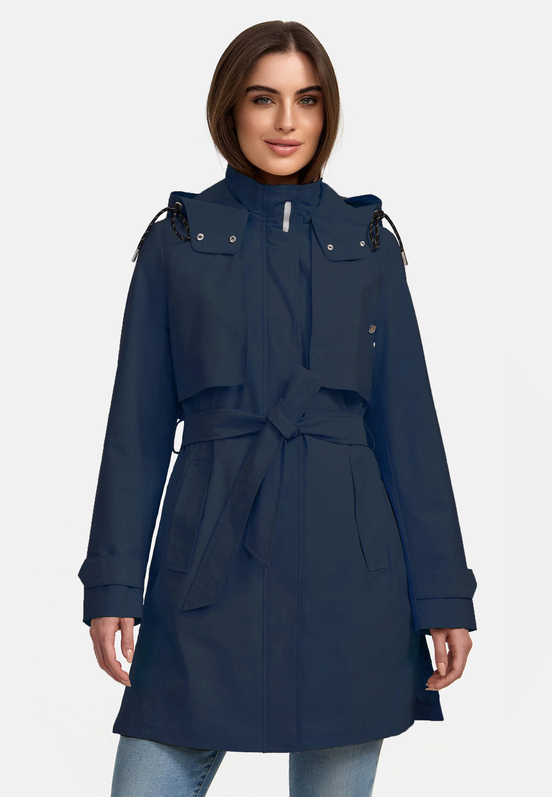 Manisa Regenmantel mit Kapuze günstig online kaufen