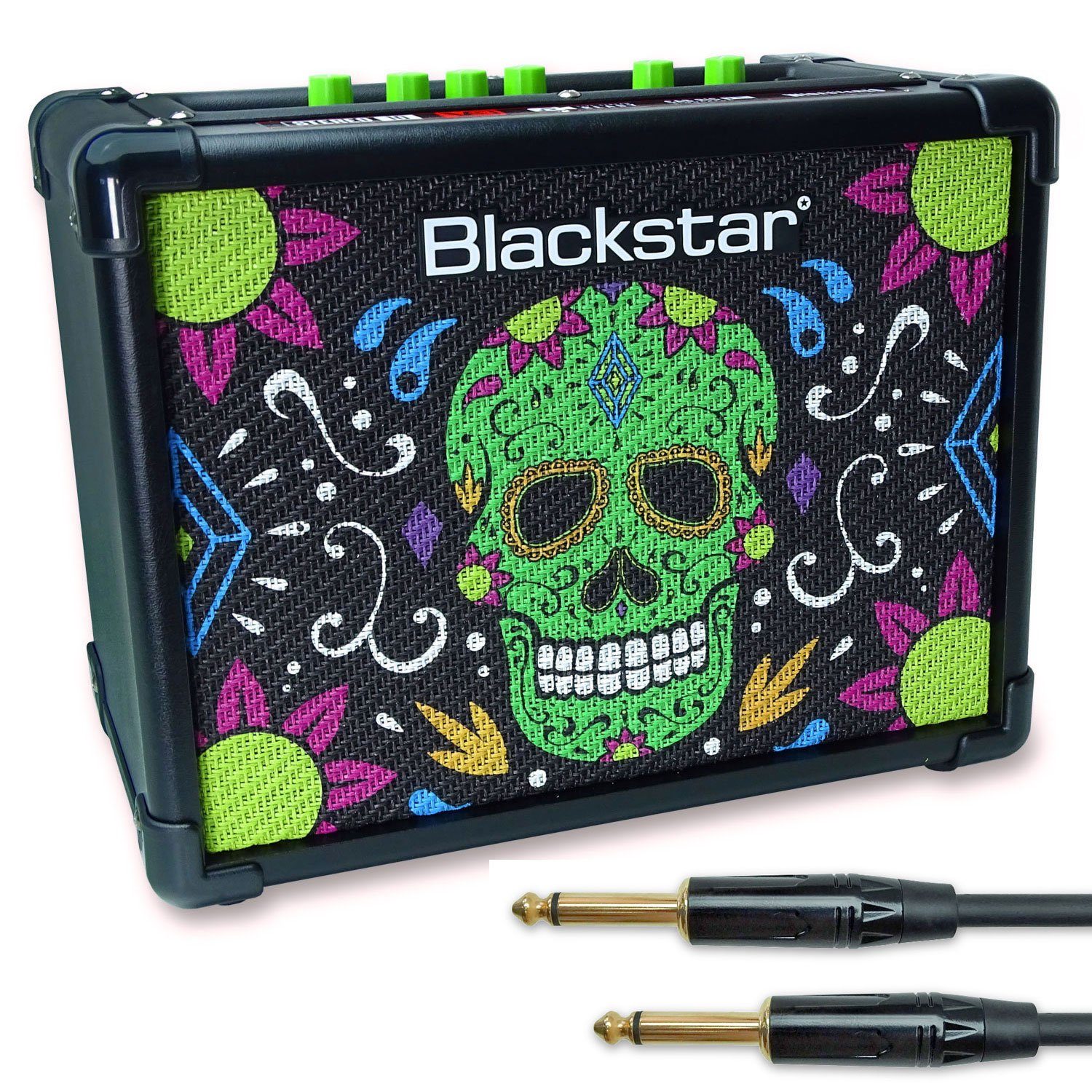 Blackstar Blackstar ID Core 10 V3 Sugar Skull Verstärker mit Kabel Verstärker (Anzahl Kanäle: 1, 10,00 W)