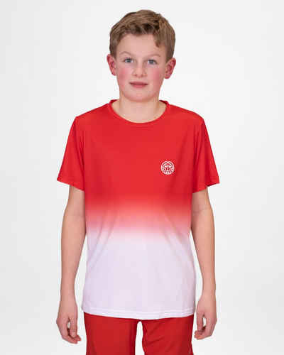 BIDI BADU Tennisshirt Crew Tennisshirt für Jungs in Rot