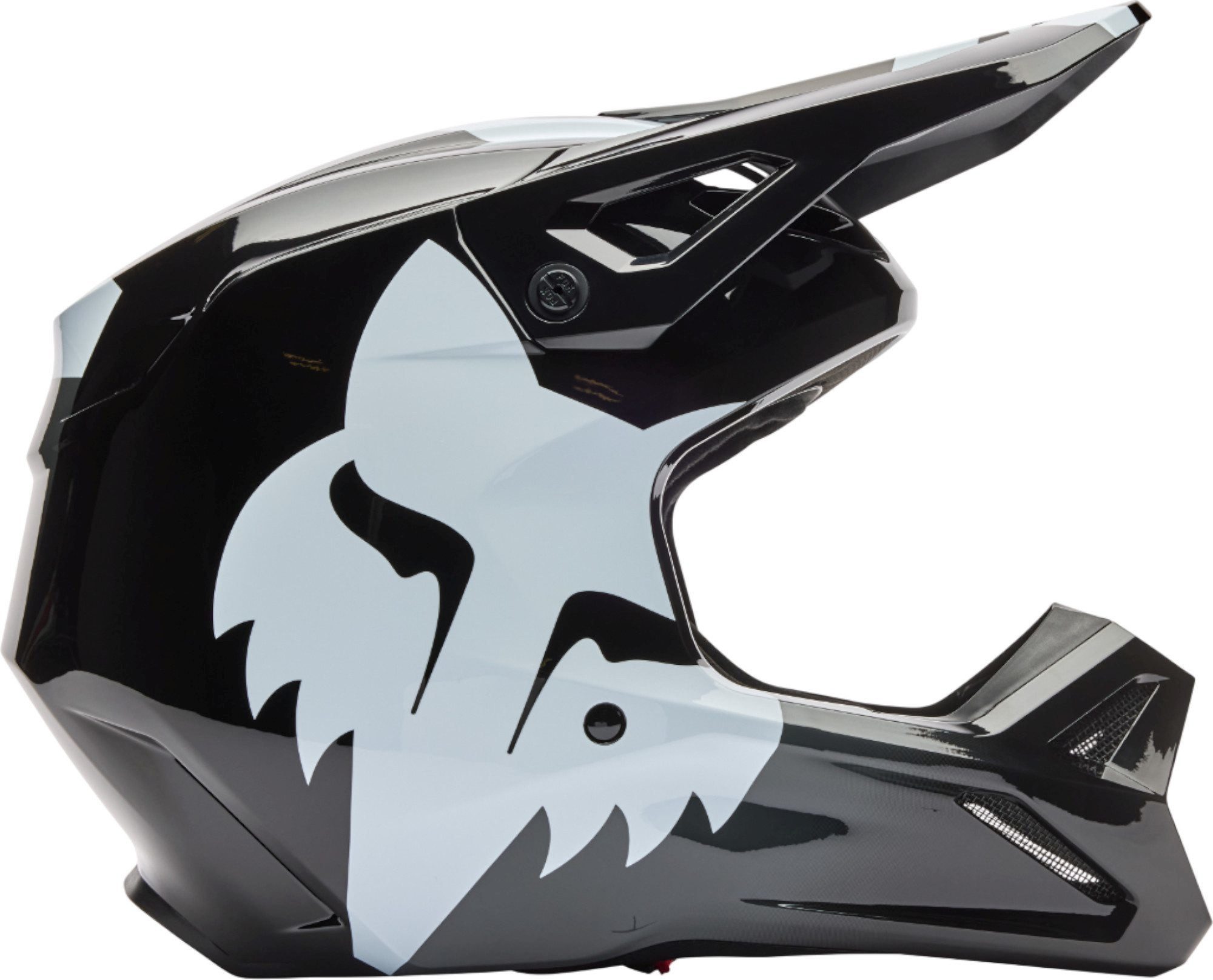 Fox Racing Motocrosshelm V1 Shield Motocross Helm, Waschbar