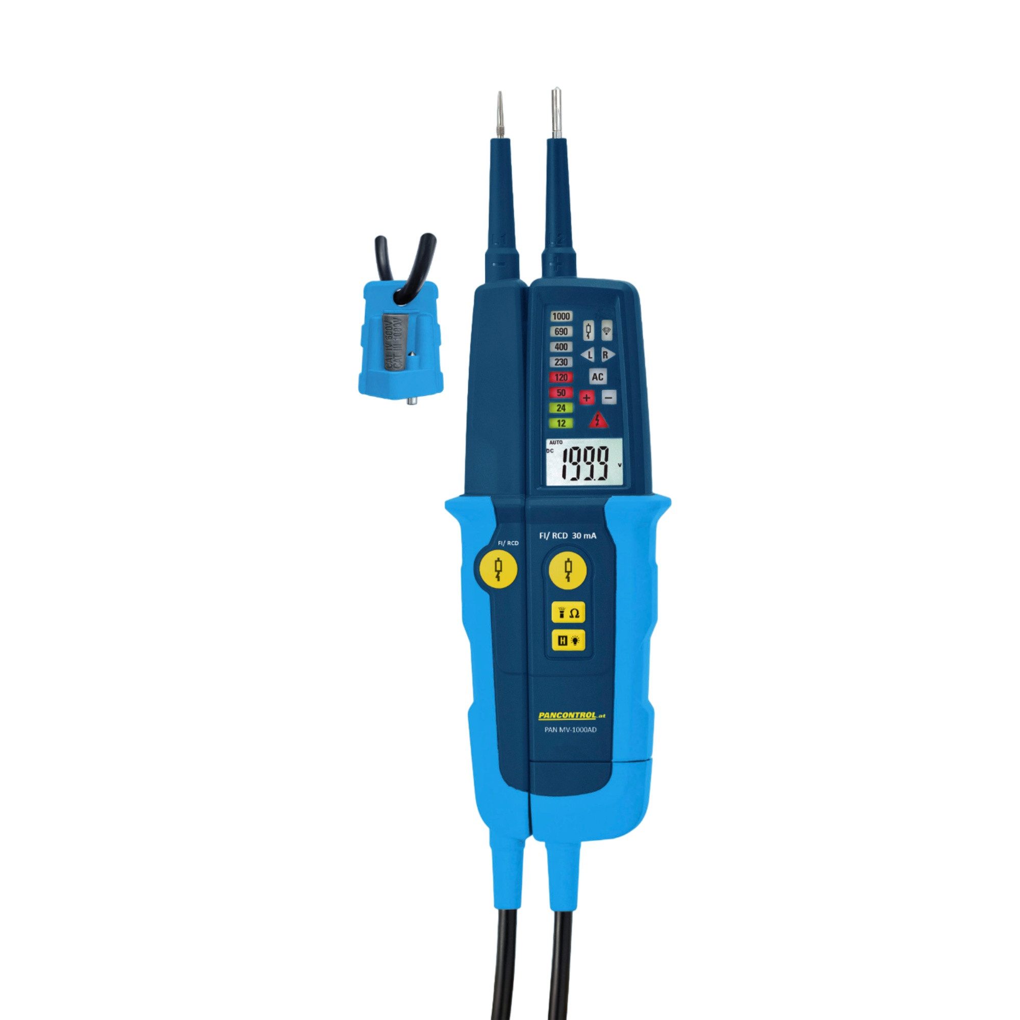 Spannungsprüfer PAN Spannungsprüfer mit LED und LCD Anzeige 1000V