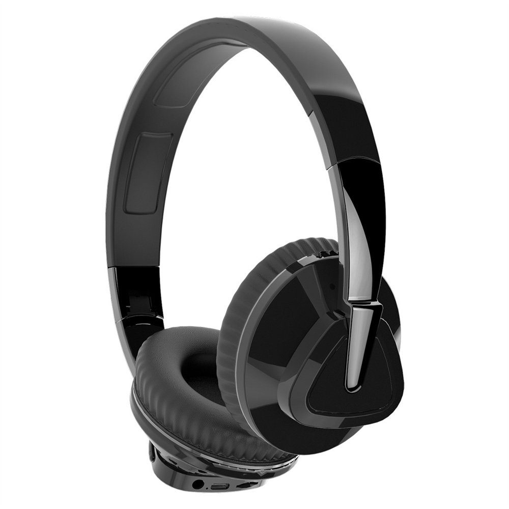 lange Akkulaufzeit HIFI-Klangqualität, lange Over-Ear-Kopfhörer mehrere Bluetooth Dekorative (Geräuschunterdrückung, Schwarz Kabellose Akkulaufzeit, Wiedergabeoptionen) Kopfhörer,