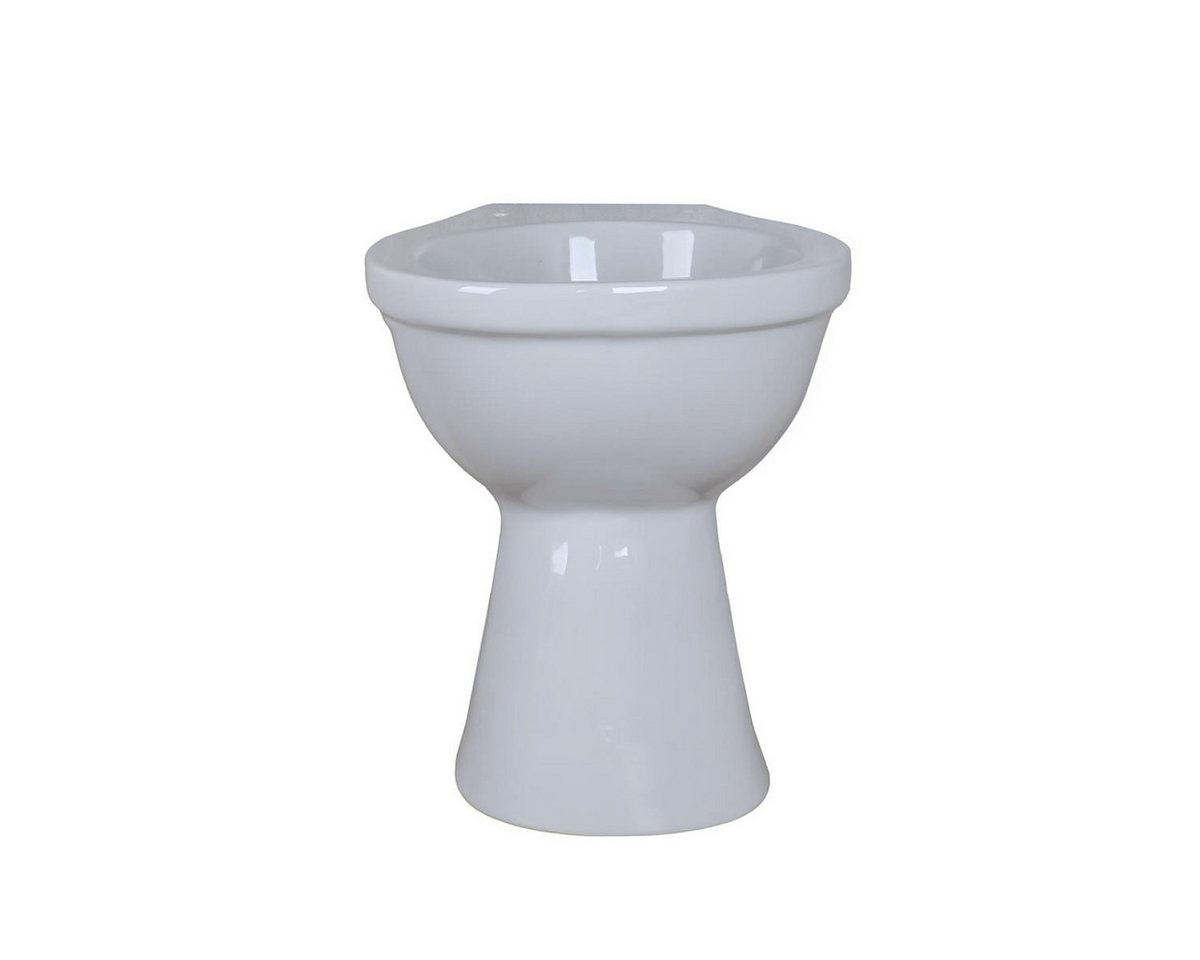 Thumbnail - Belvit Tiefspül-WC BV-EW3002, Stand-WC Tiefspüler Abgang Wand Waagerecht Toilette WC Manhattan