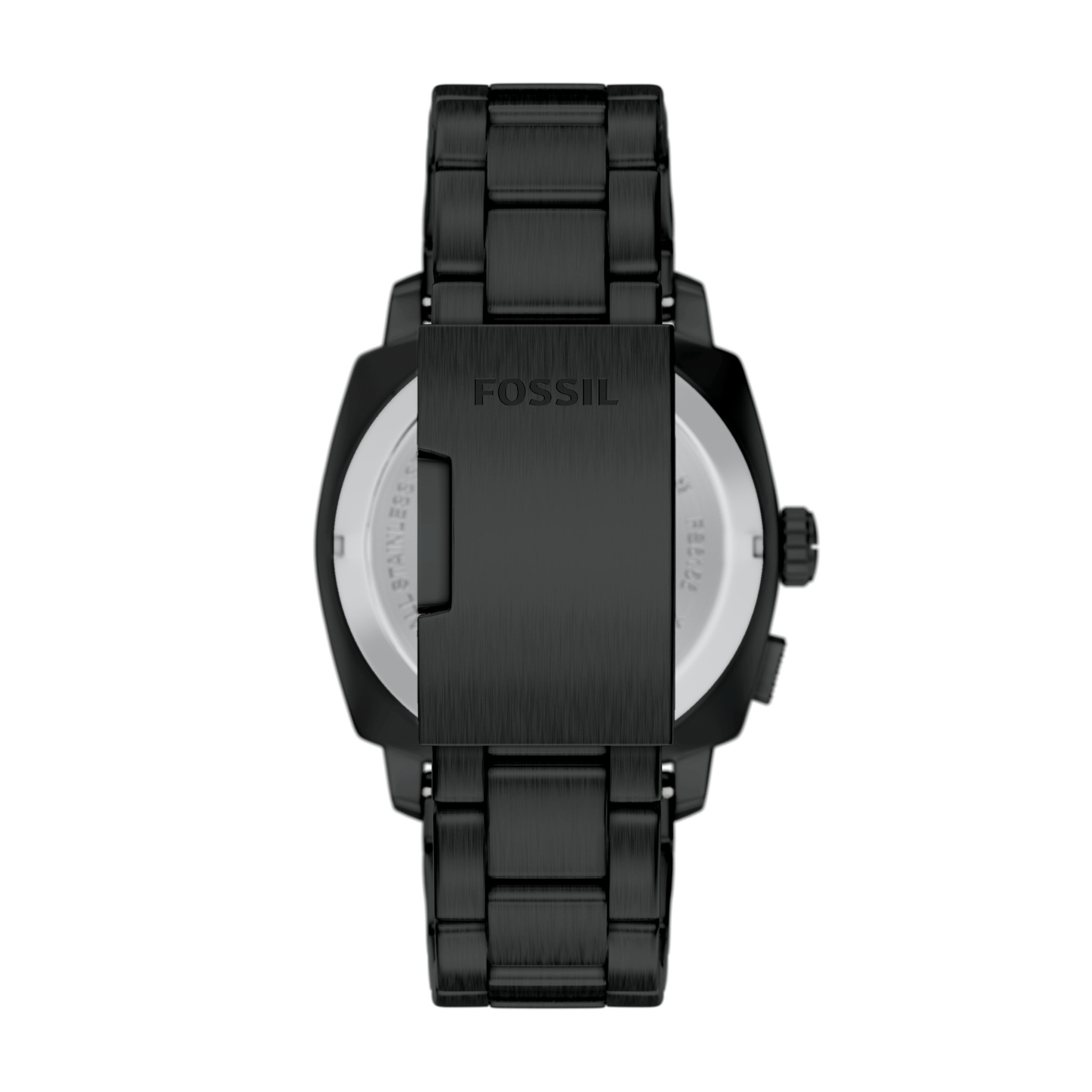 Fossil Quarzuhr Machine - Big Tic FS6156, Armbanduhr, Herrenuhr, Edelstahlarmband, analog, digital