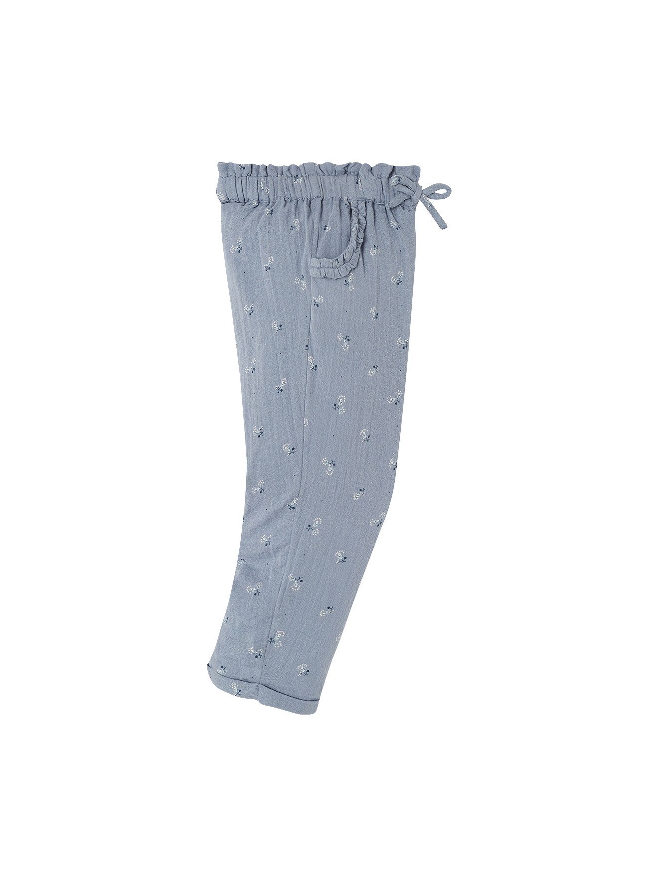 vertbaudet 3/4-Hose Mädchen 3/4-Hose, Musselin Blumenprint