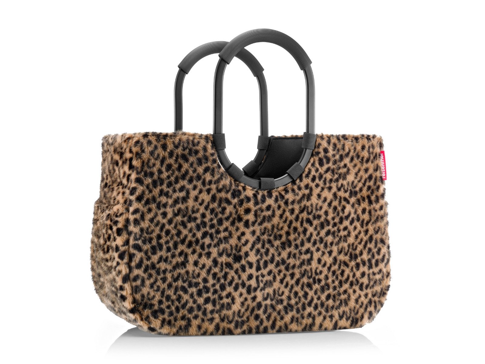 REISENTHEL® Tragetasche loopshopper L leo fake fur