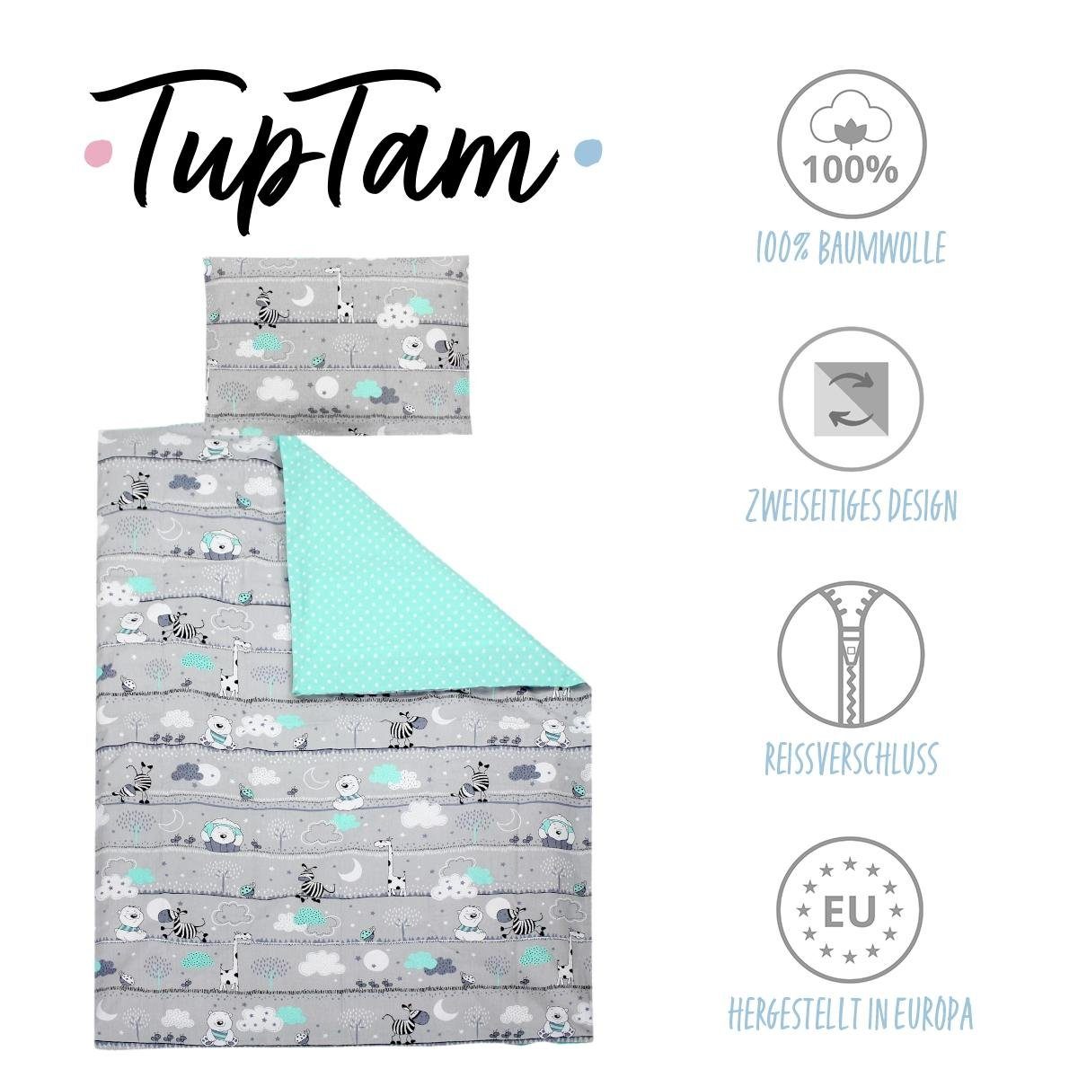 TupTam Kinderbettwäsche TupTam Kinder Bettwäsche Gemustert günstig online kaufen