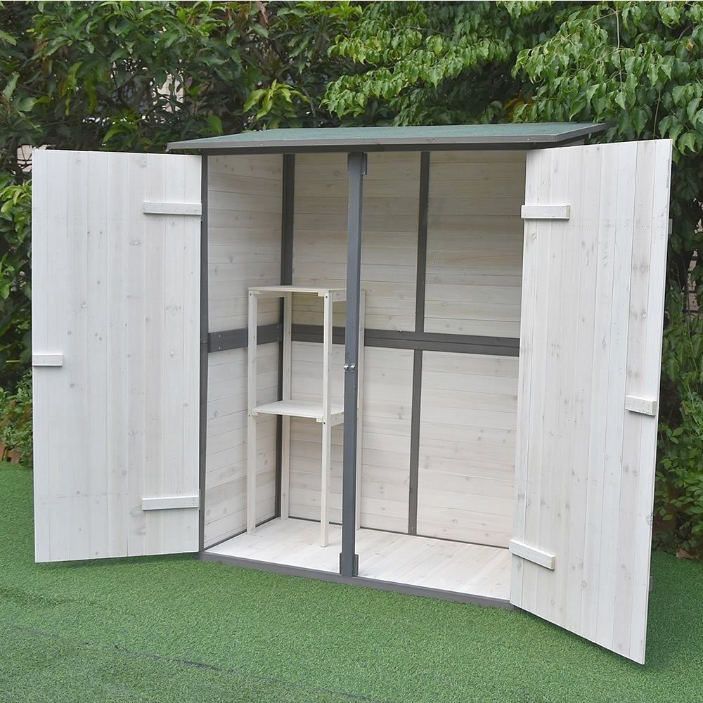 Mucola Gartenhaus Geräteschuppen Geräteschrank mit 2 günstig online kaufen