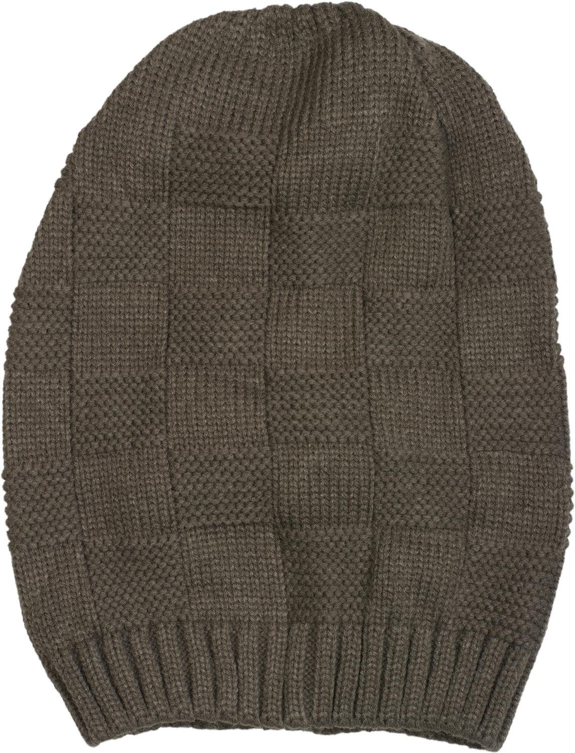 styleBREAKER Strickmütze Strick Beanie Patent Muster günstig online kaufen