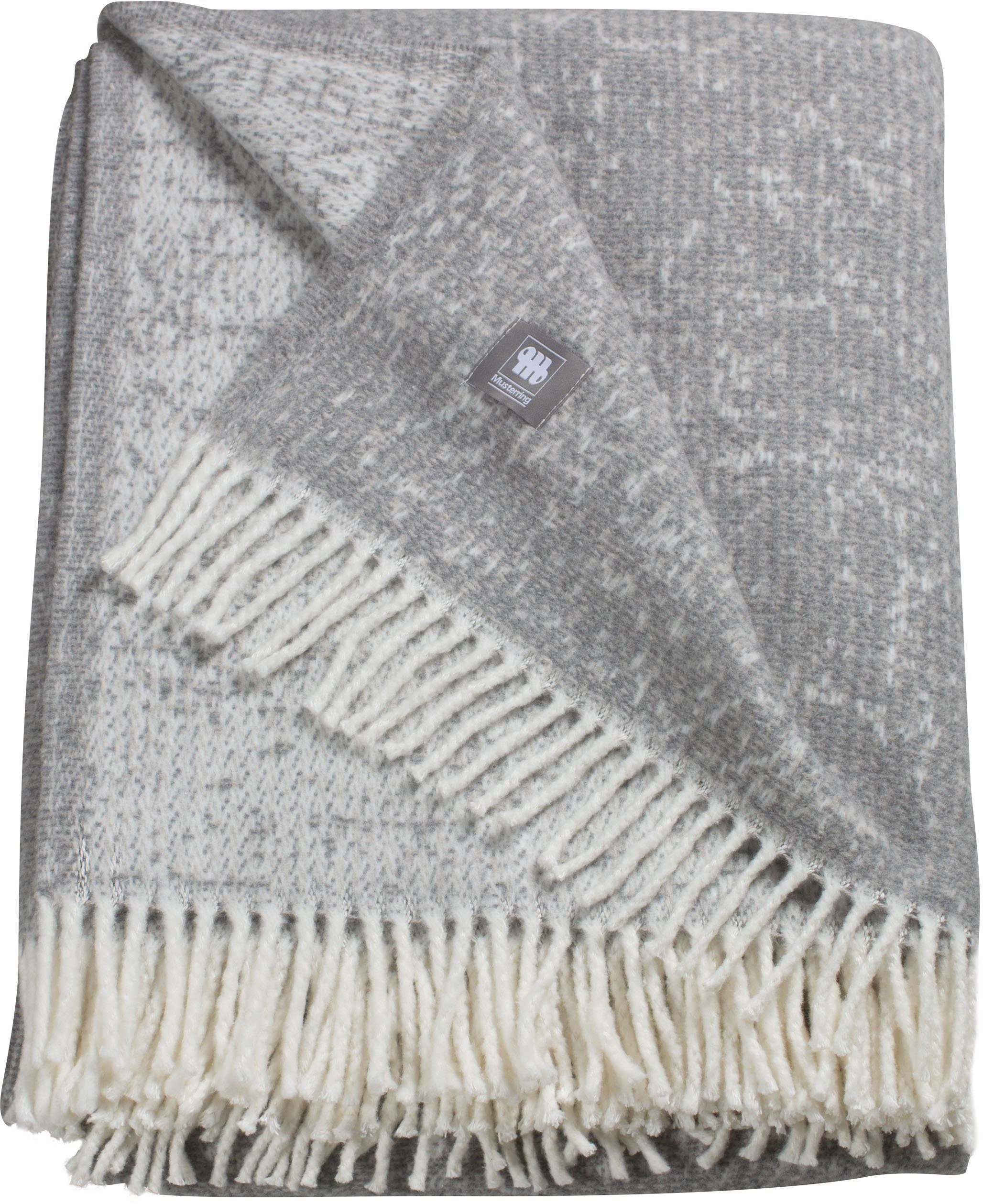 Wohndecke Ease, Musterring, aus kuschelig weicher Qualität, Kuscheldecke günstig online kaufen