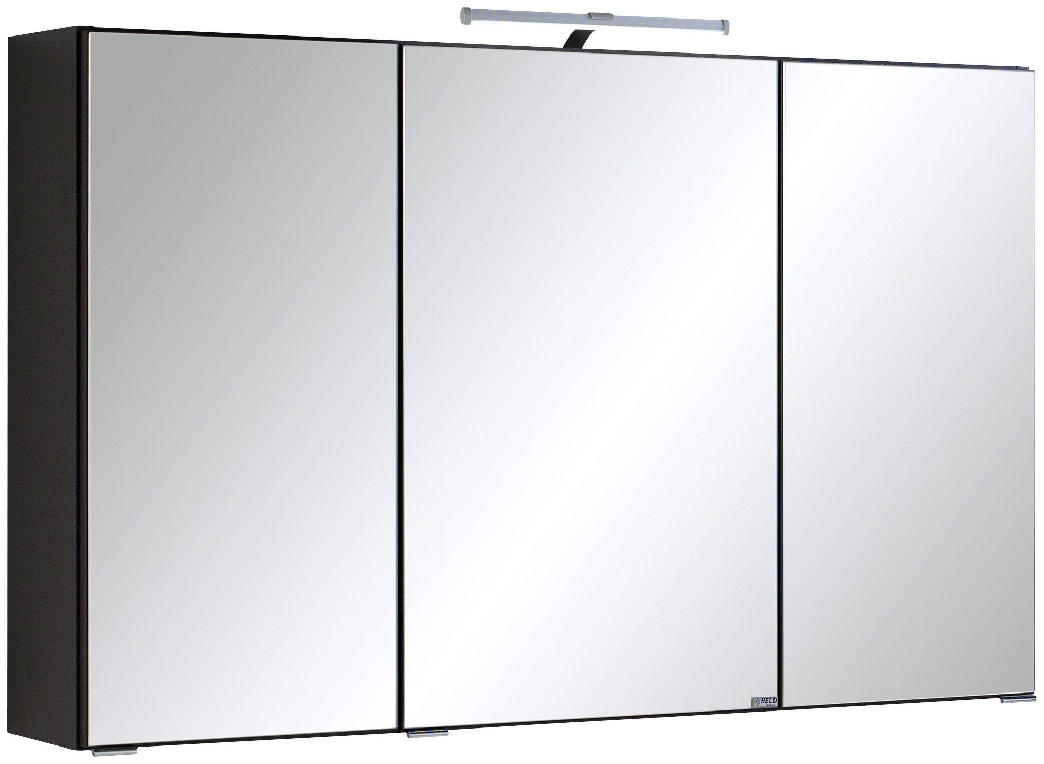 welltime Spiegelschrank Texas Breite 100 cm, mit LED-Aufbauleuchte