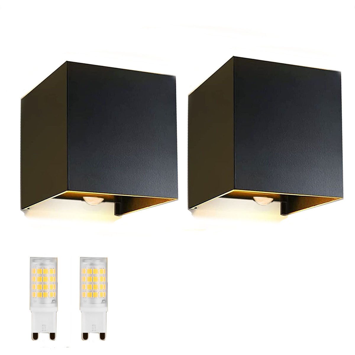 oyajia Wandleuchte 6W LED Aluminium Wandleuchte günstig online kaufen