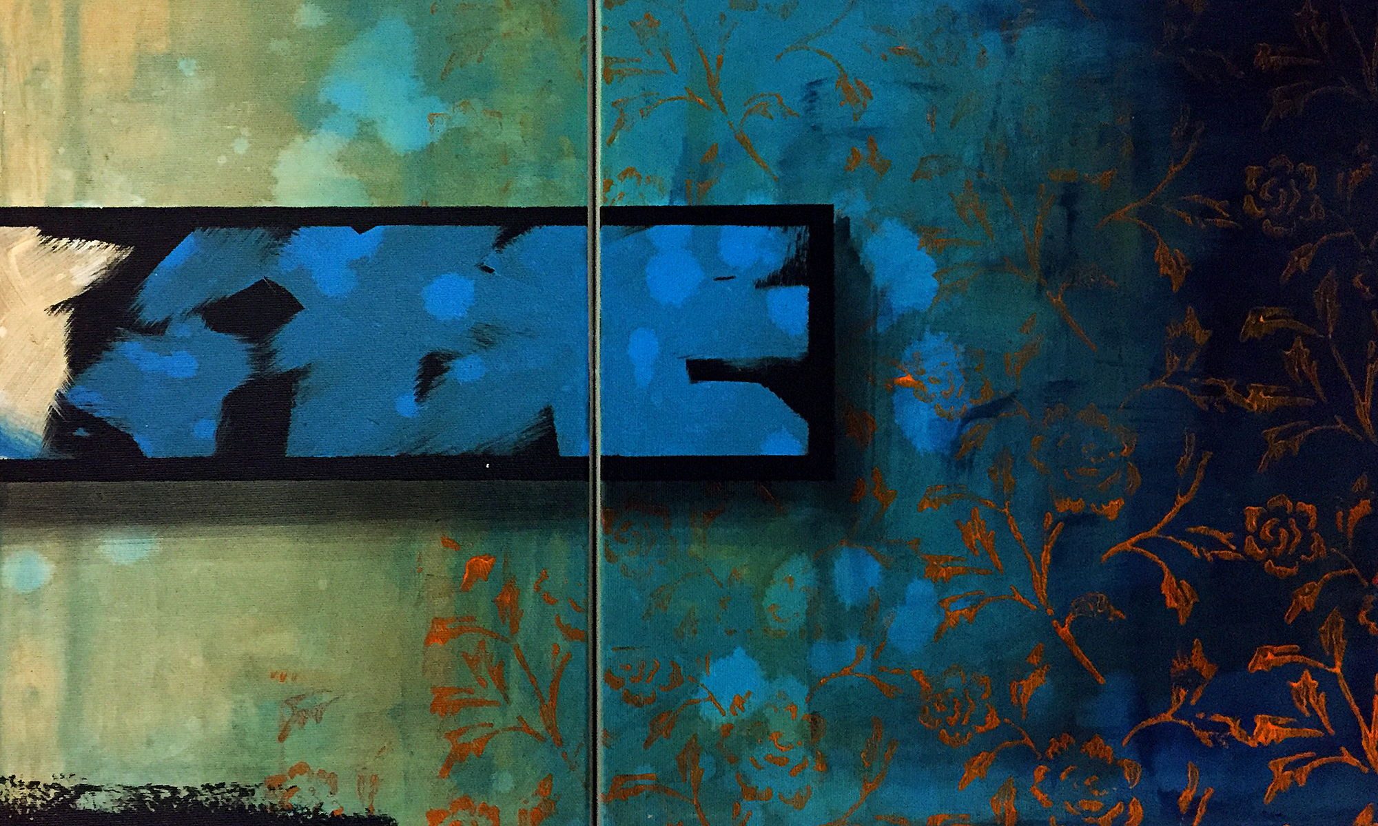 WandbilderXXL Gemälde Journey 190 x 90 cm, Abstraktes Gemälde, handgemaltes Unikat