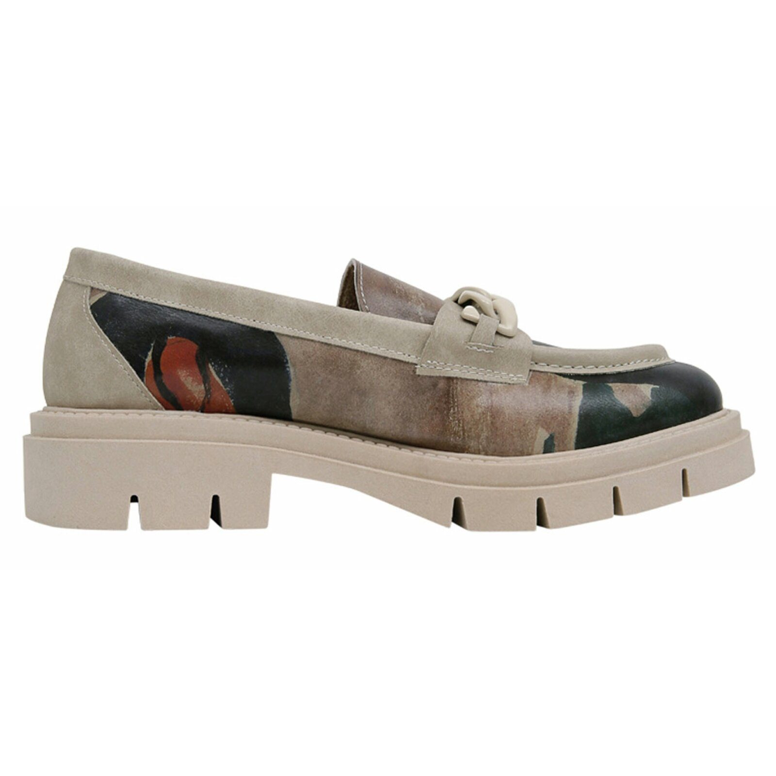 DOGO Cindy Loafer Petals Damen Halbschuhe Loafer Handgefertigt