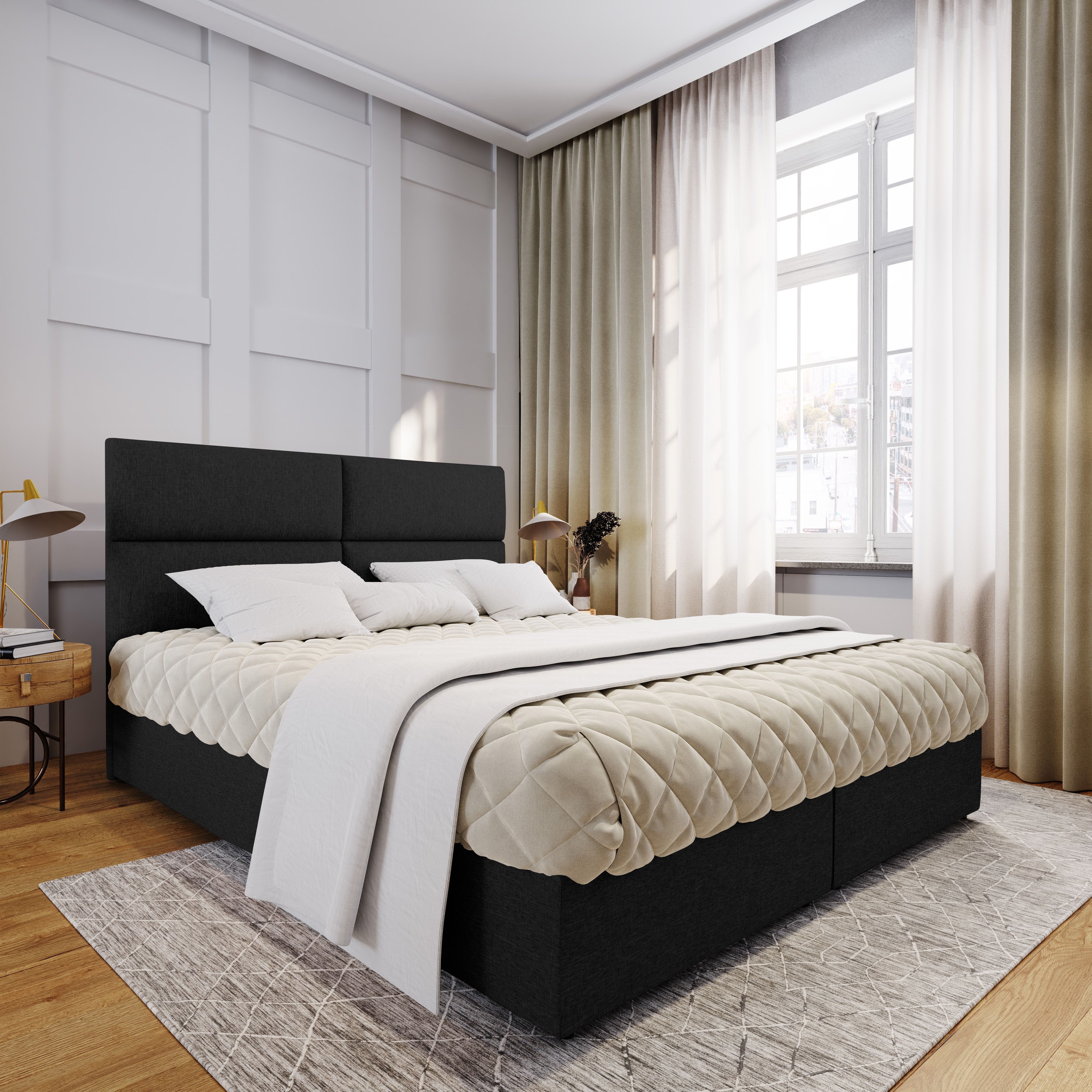 Masseno Boxbett LONIS 160x200 cm mit günstig online kaufen
