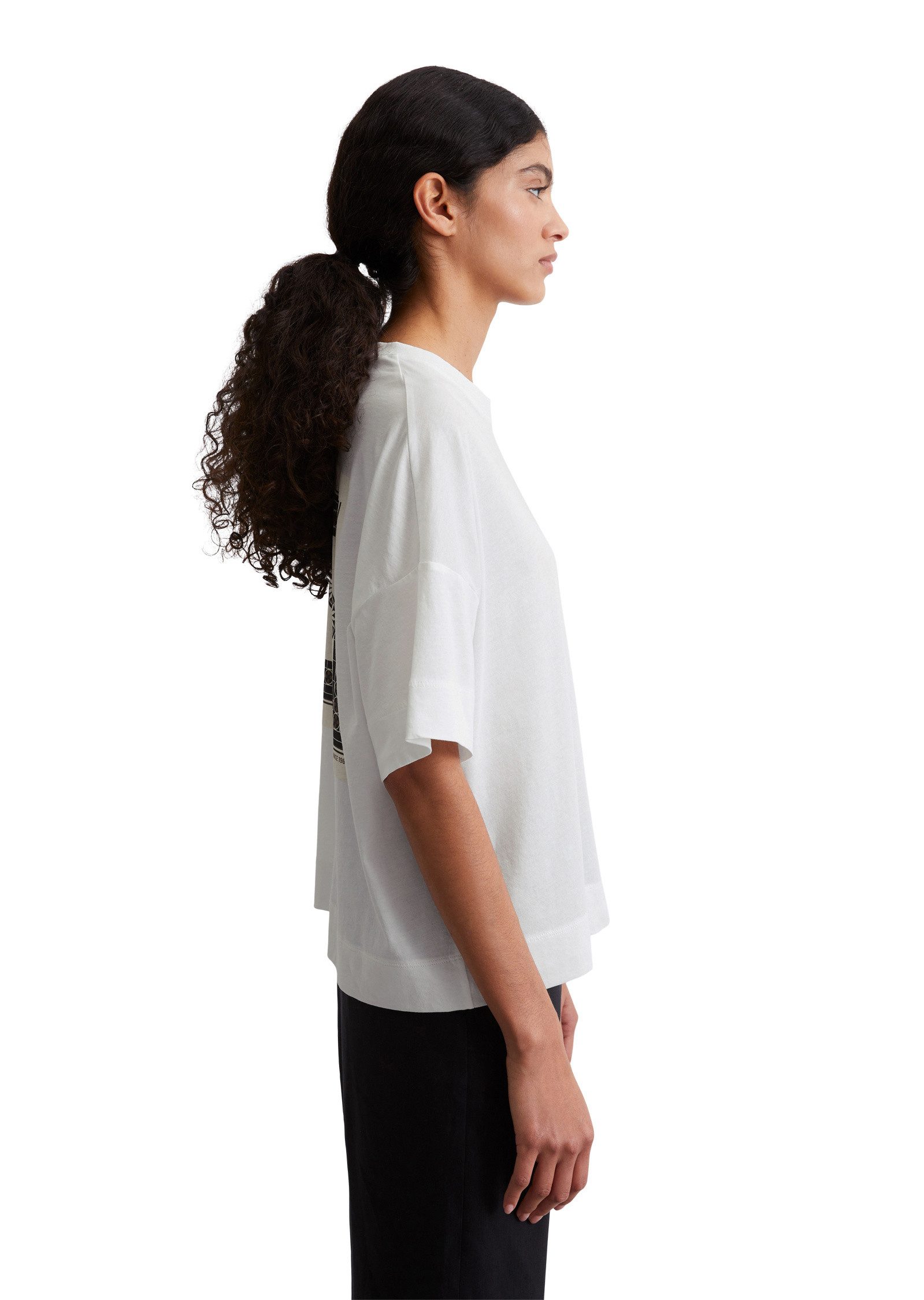 Marc O'Polo T-Shirt aus leichtem Single günstig online kaufen