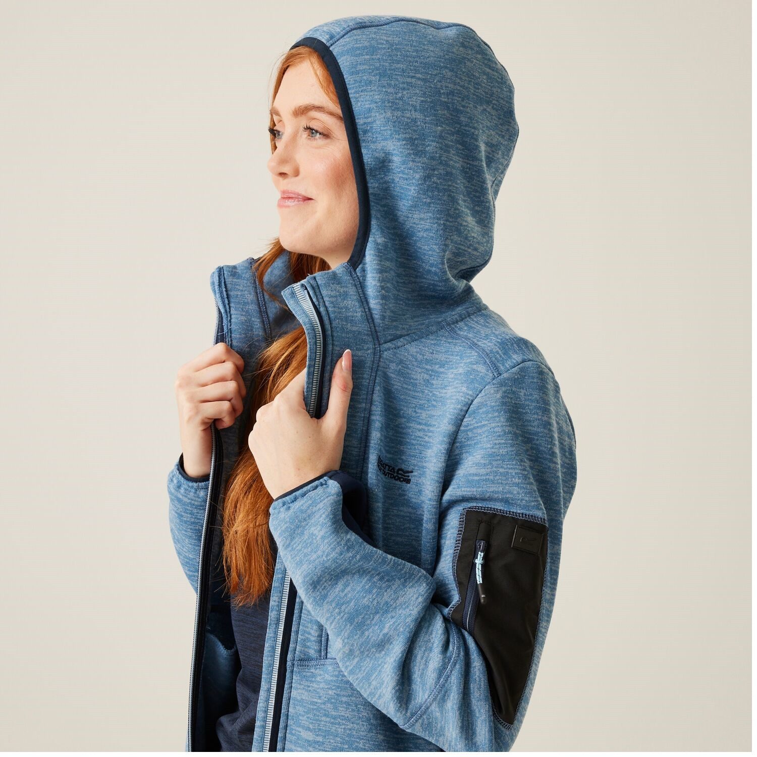 Regatta Strickfleecejacke Jacke mit Kapuze Kemilia günstig online kaufen