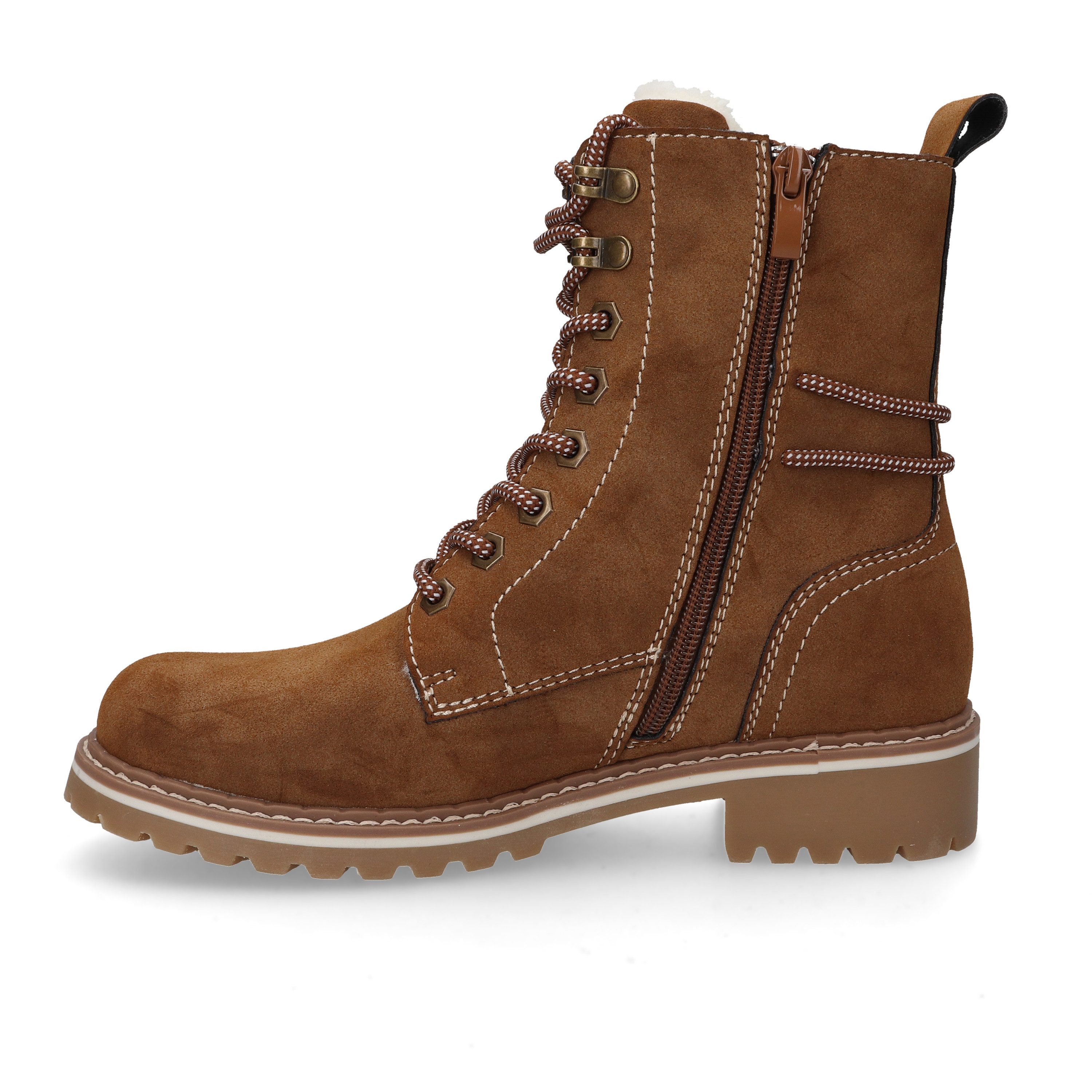 Dockers by Gerli Stiefelette Schnürboots mit modischer Schnürung