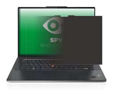 upscreen Blickschutzfolie für Lenovo ThinkPad Z16 (1. Gen), Displayschutzfolie, Blaulichtfilter Privacy Folie Schutzfolie Sichtschutz klar Anti-Spy