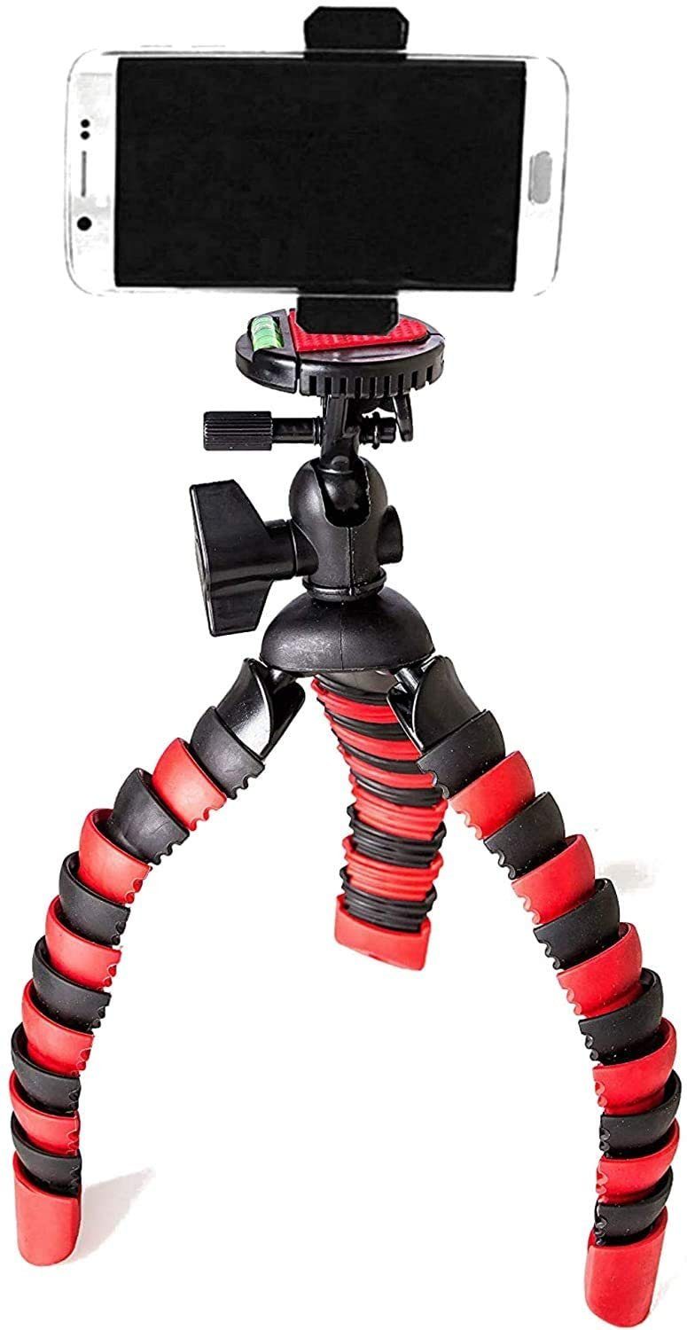 Handy-Halterung Flexibles Stativ für Smartphone Handy iPhone Halterung Kamera Foto
