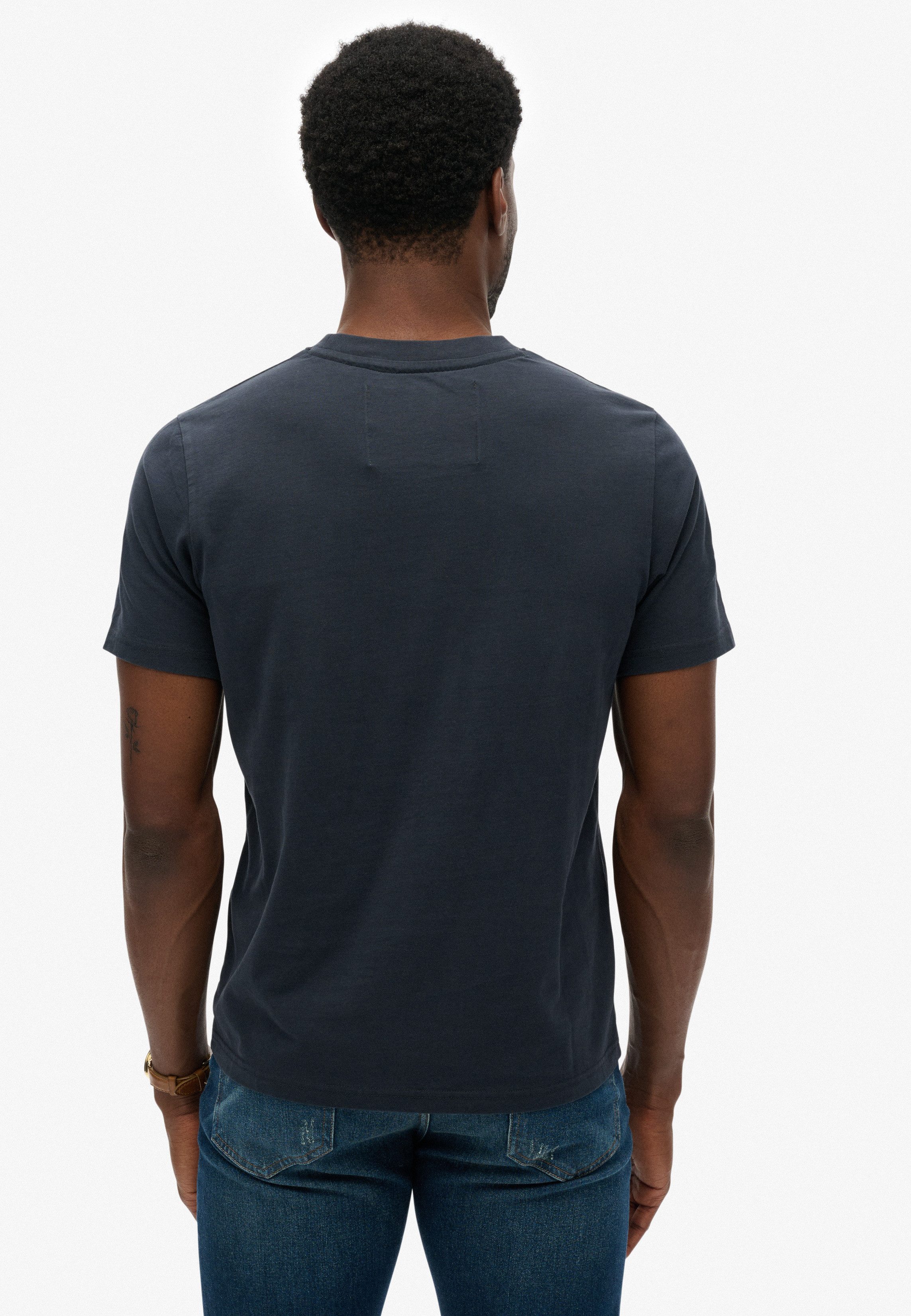 Superdry Rundhalsshirt Sd&co Neon Relaxed Tee Baumwolle, regular fit