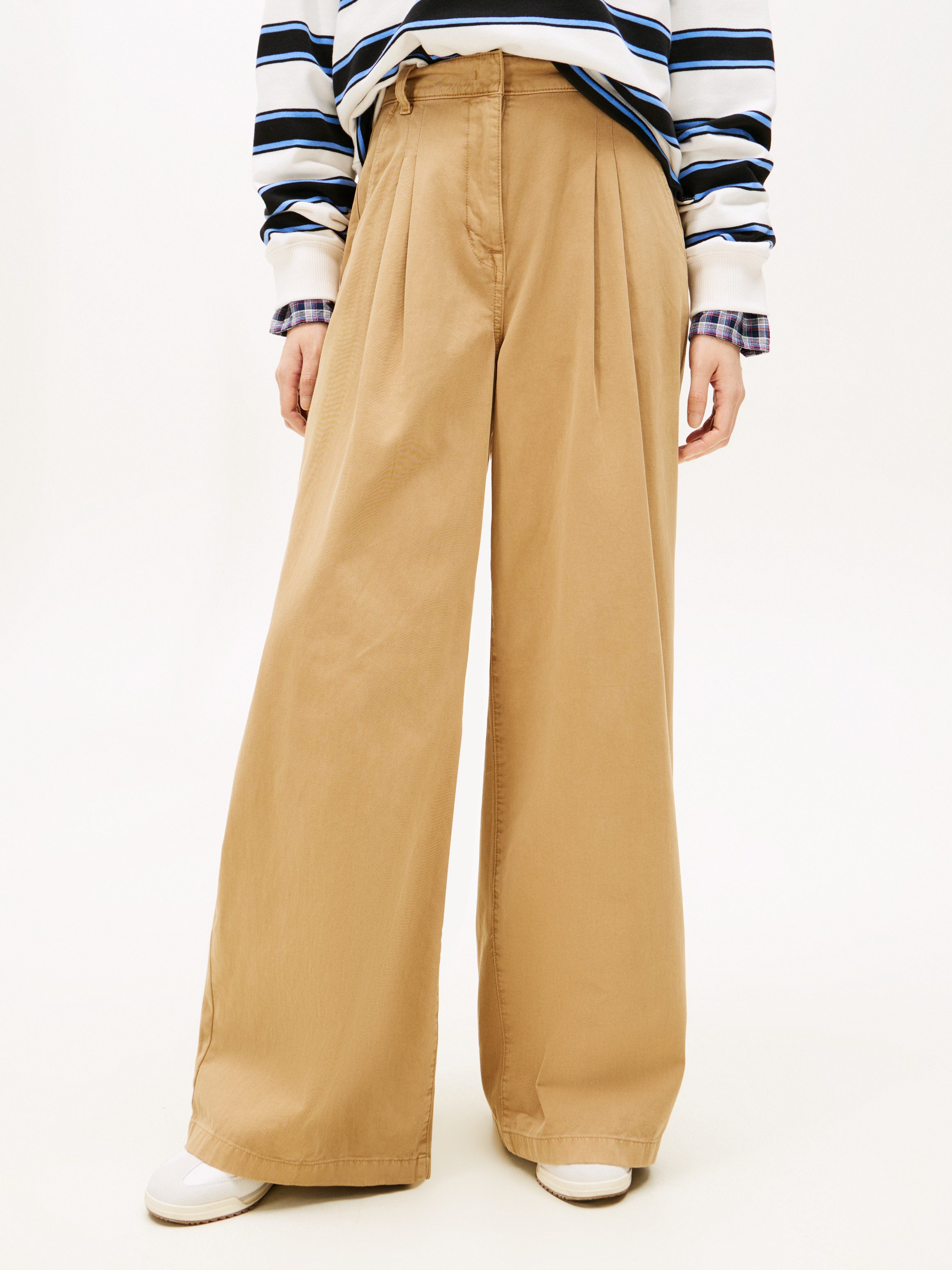 Tommy Jeans Chinohose TJW OVS WIDE LEG CHINO