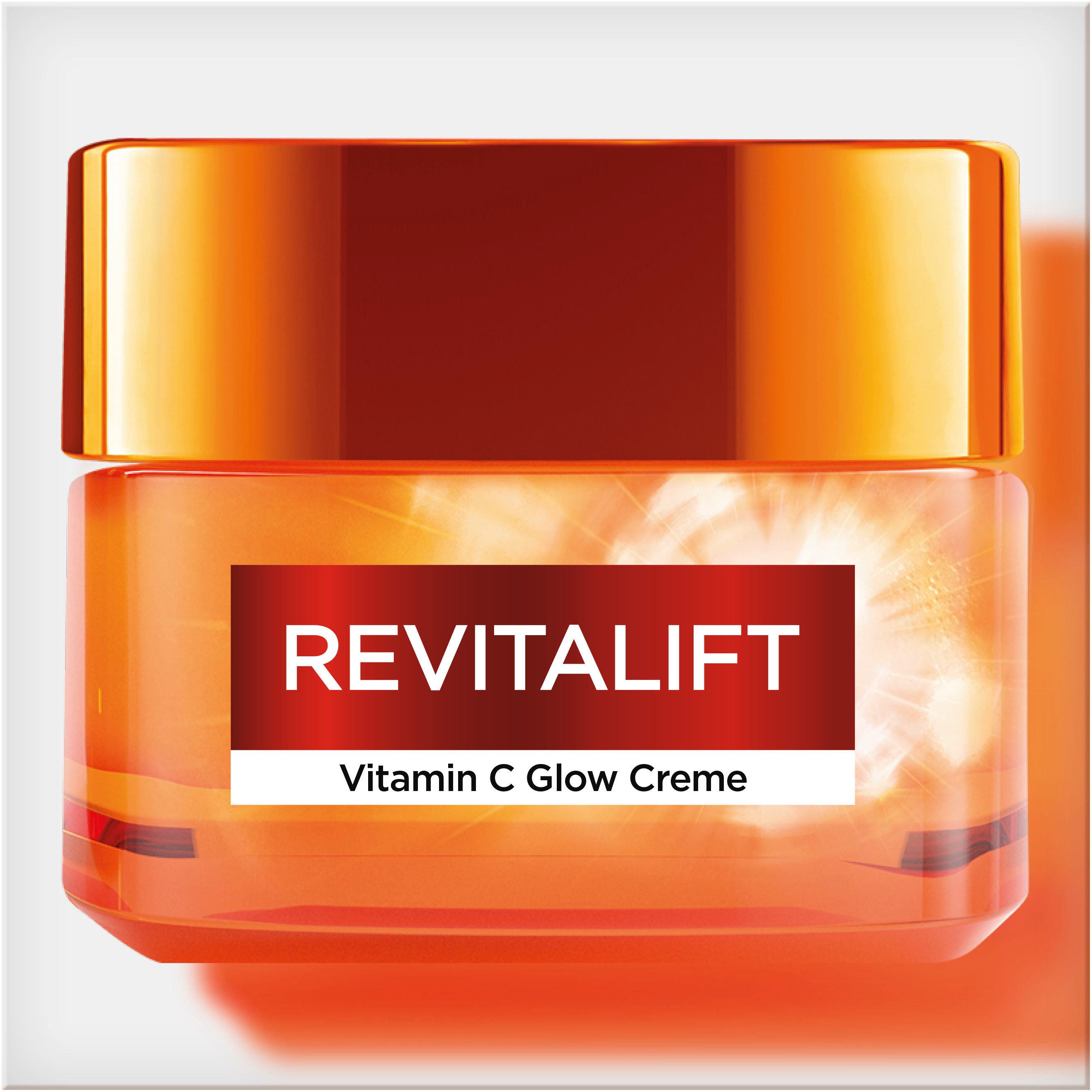 L'ORÉAL PARIS Gesichtsgel REVITALIFT CLINICAL VITAMIN C GLOW CREME, verfeinert Poren, korrigiert feine Linien