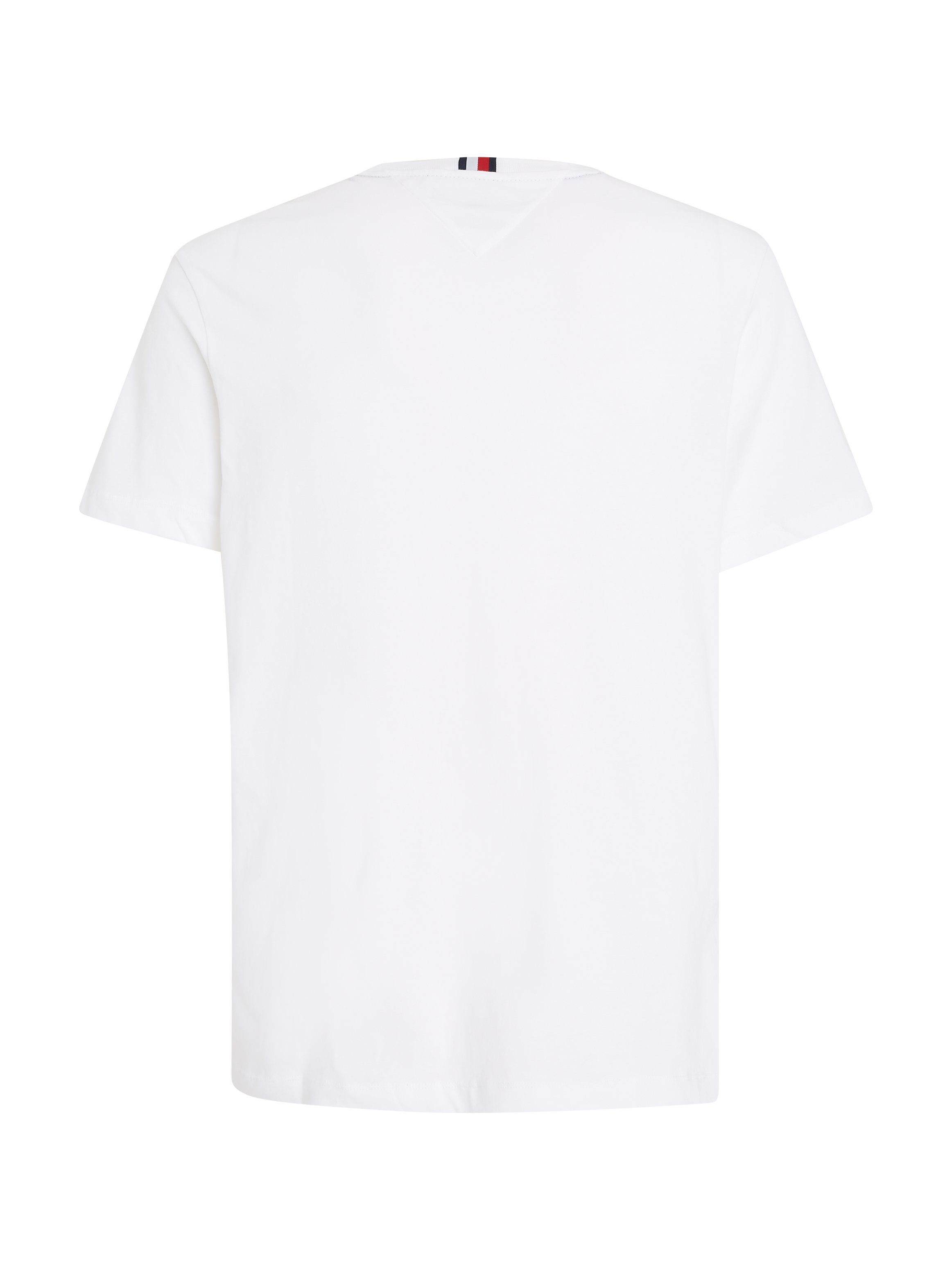 Tommy Hilfiger T-Shirt SHADOW HILFIGER REG Th TEE Optic White