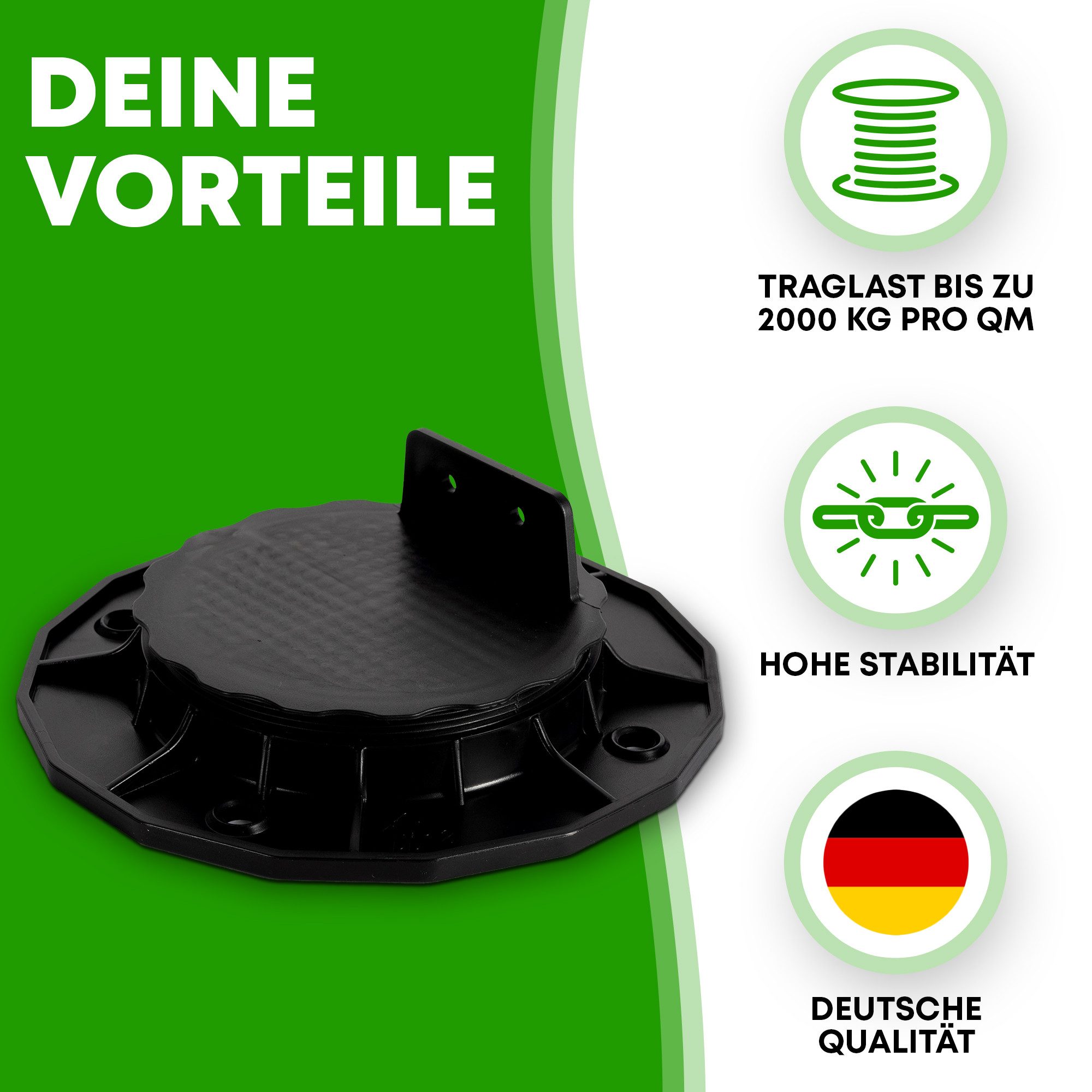 Detowood GmbH Terrasse Stelzlager 18-220 günstig online kaufen