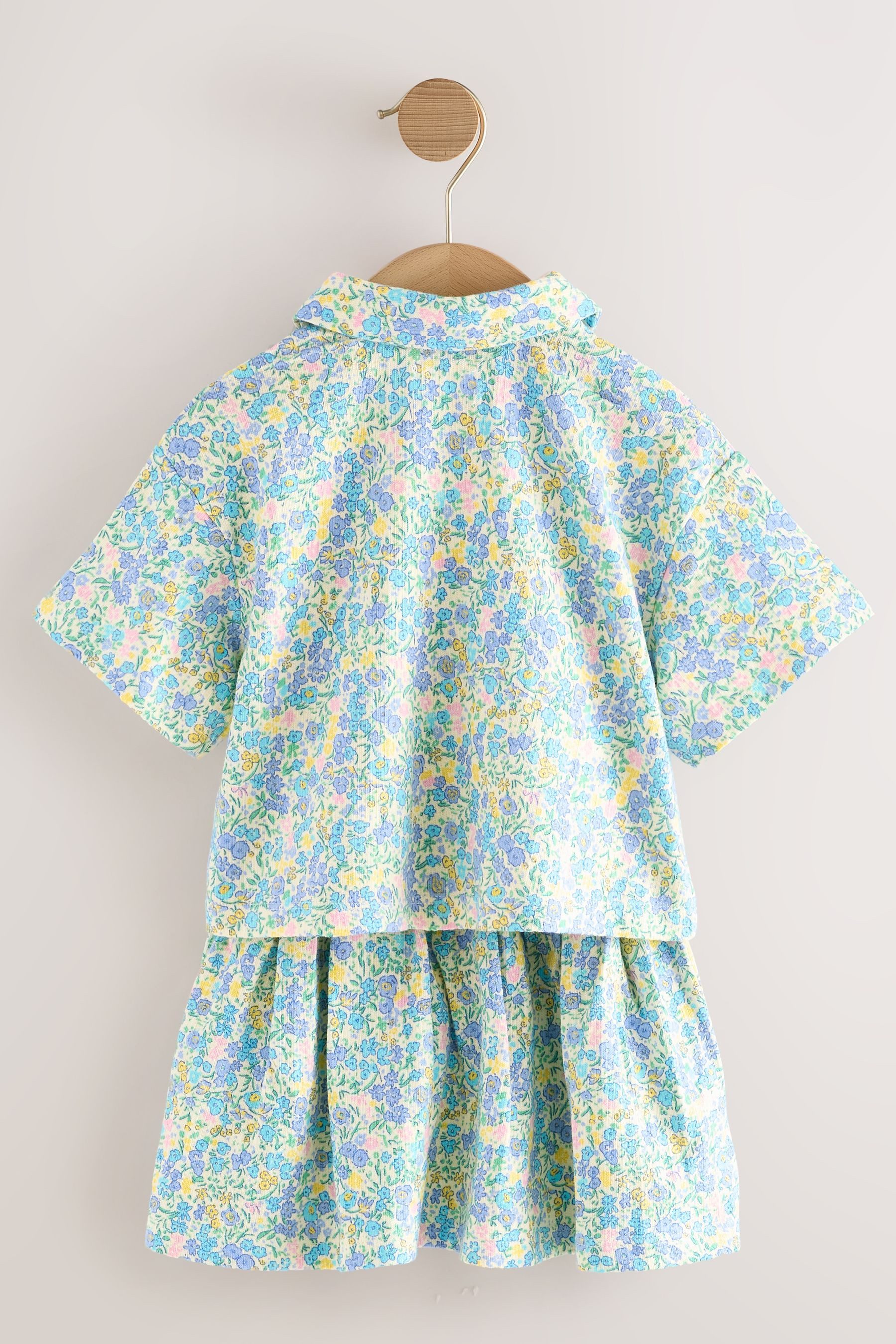 Next Top & Rock Oberteil und Rock im Set aus 100 % Baumwolle (2-tlg)