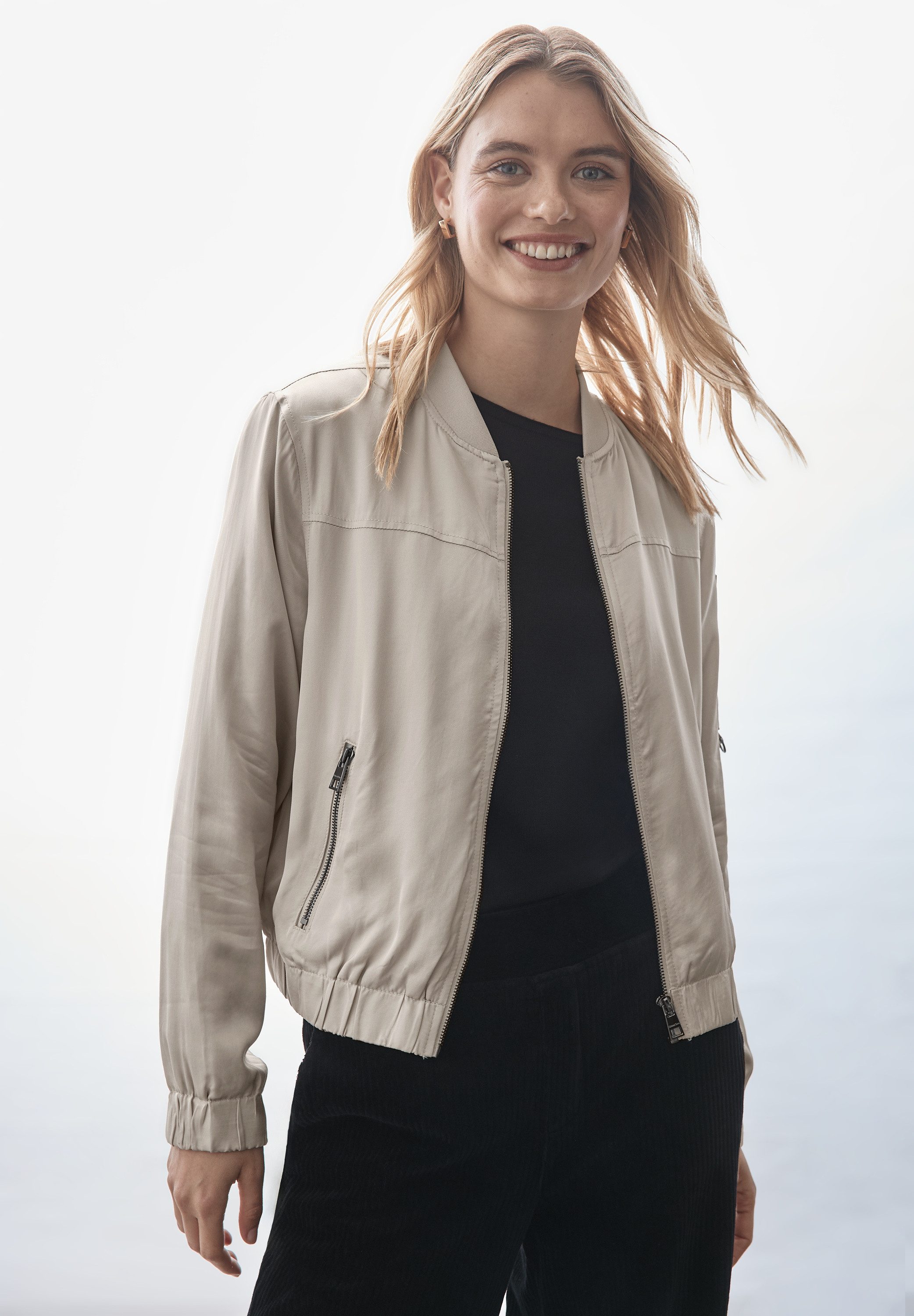 STREET ONE Blouson mit Reißverschluss-Detail