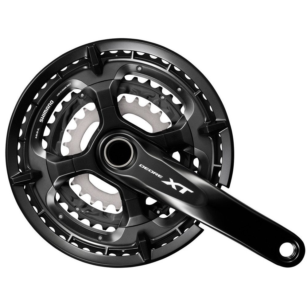 Shimano Fahrradkurbel Kurbelgarnitur Deore XT 26/36/48 Z. 170mm FC-T8000 Hollowtech- II mit