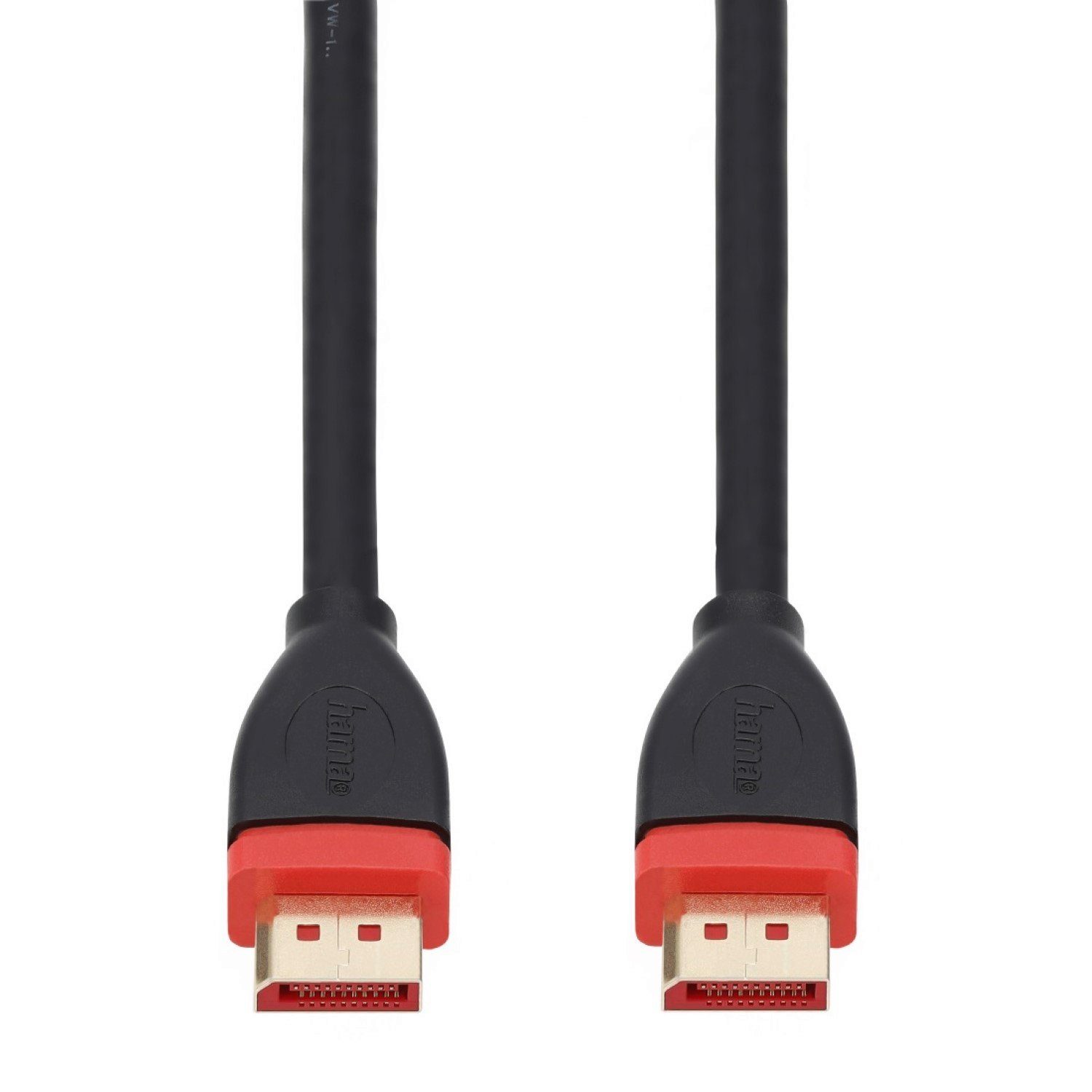 Hama DisplayPort 1.4 Kabel 8K 4K 2K UHD DP 1,8m Video-Kabel, Displayport, (180 cm), DP 1.4 abwärtskompatibel 3D UHD 32,4 Gbps DSC PC TV G-Sync Freesync