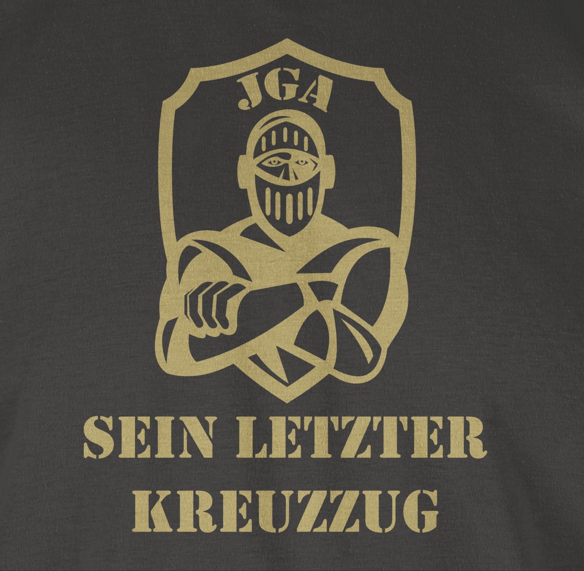 Shirtracer T-Shirt Sein letzter Kreuzzug JGA Männer