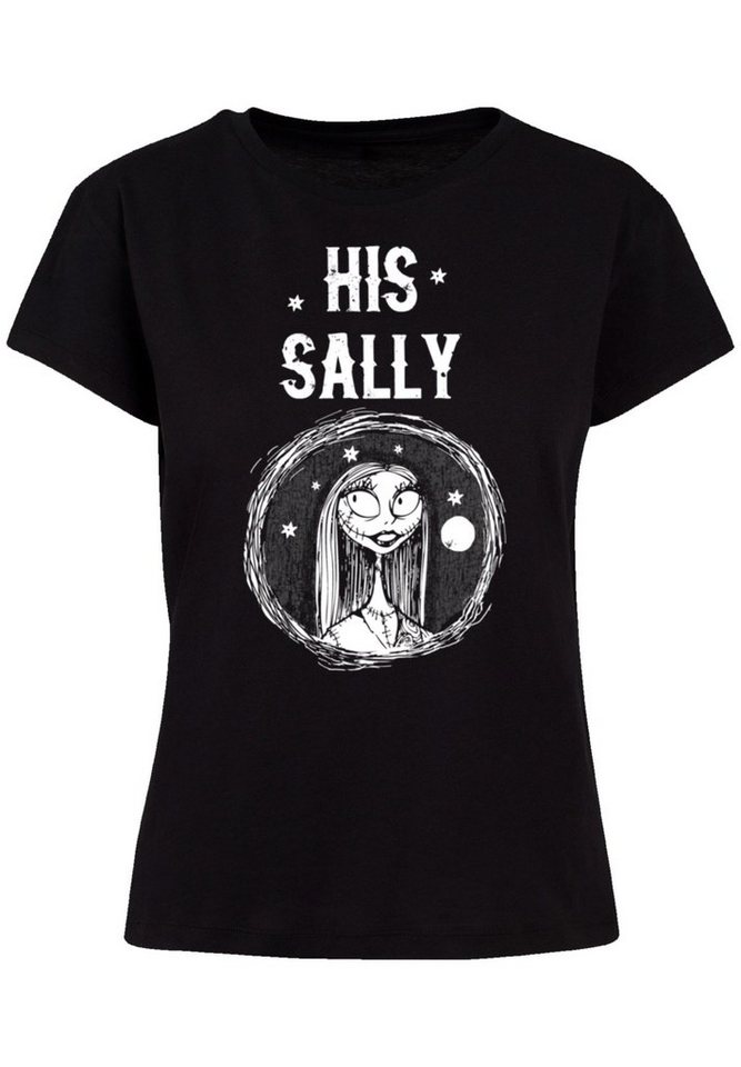 F4NT4STIC T-Shirt Disney Nightmare Before Christmas His Sally Premium  Qualität, Perfekte Passform und hochwertige Verarbeitung