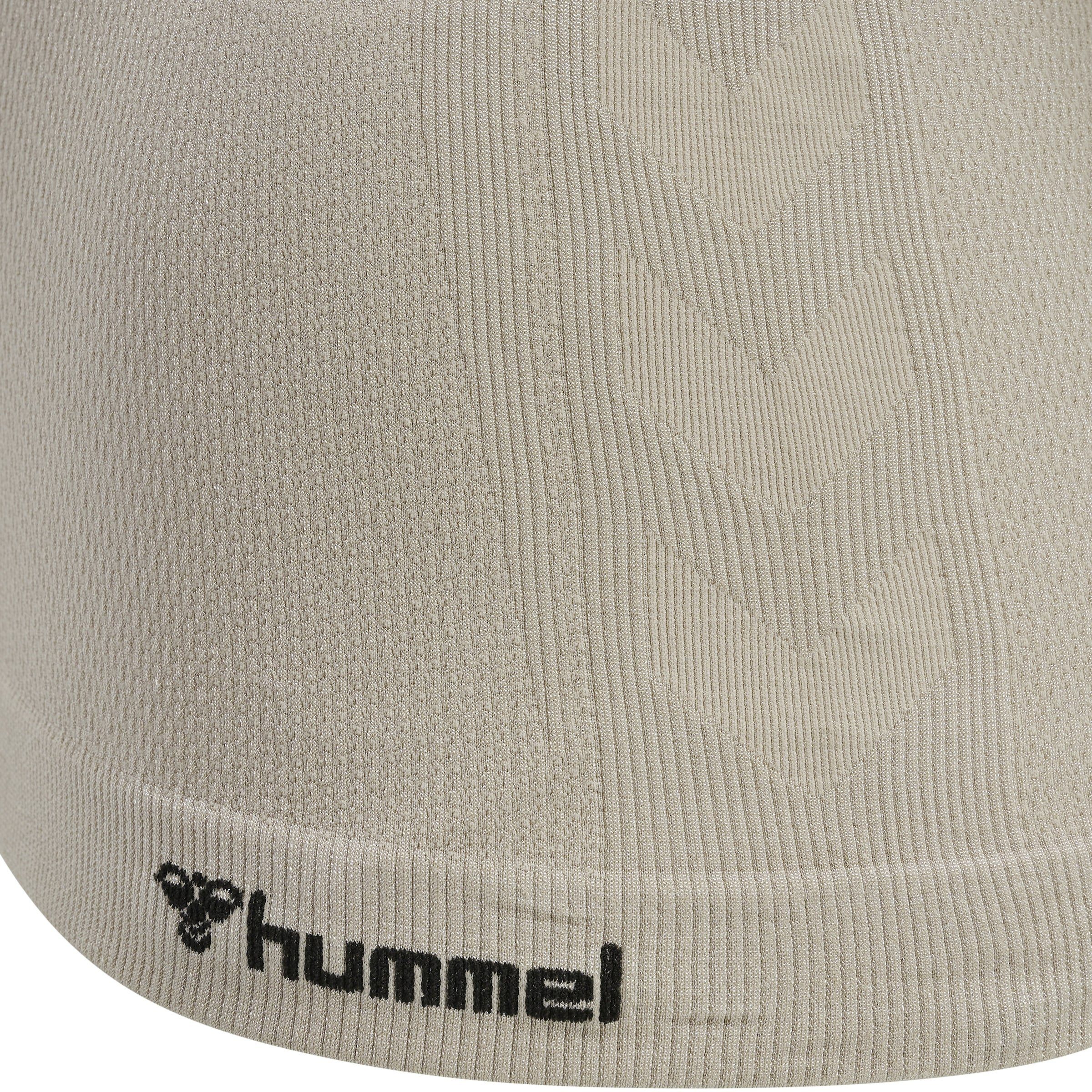 hummel Funktionsshirt (1-tlg) Detail, Details Grau Plain/ohne Weiteres